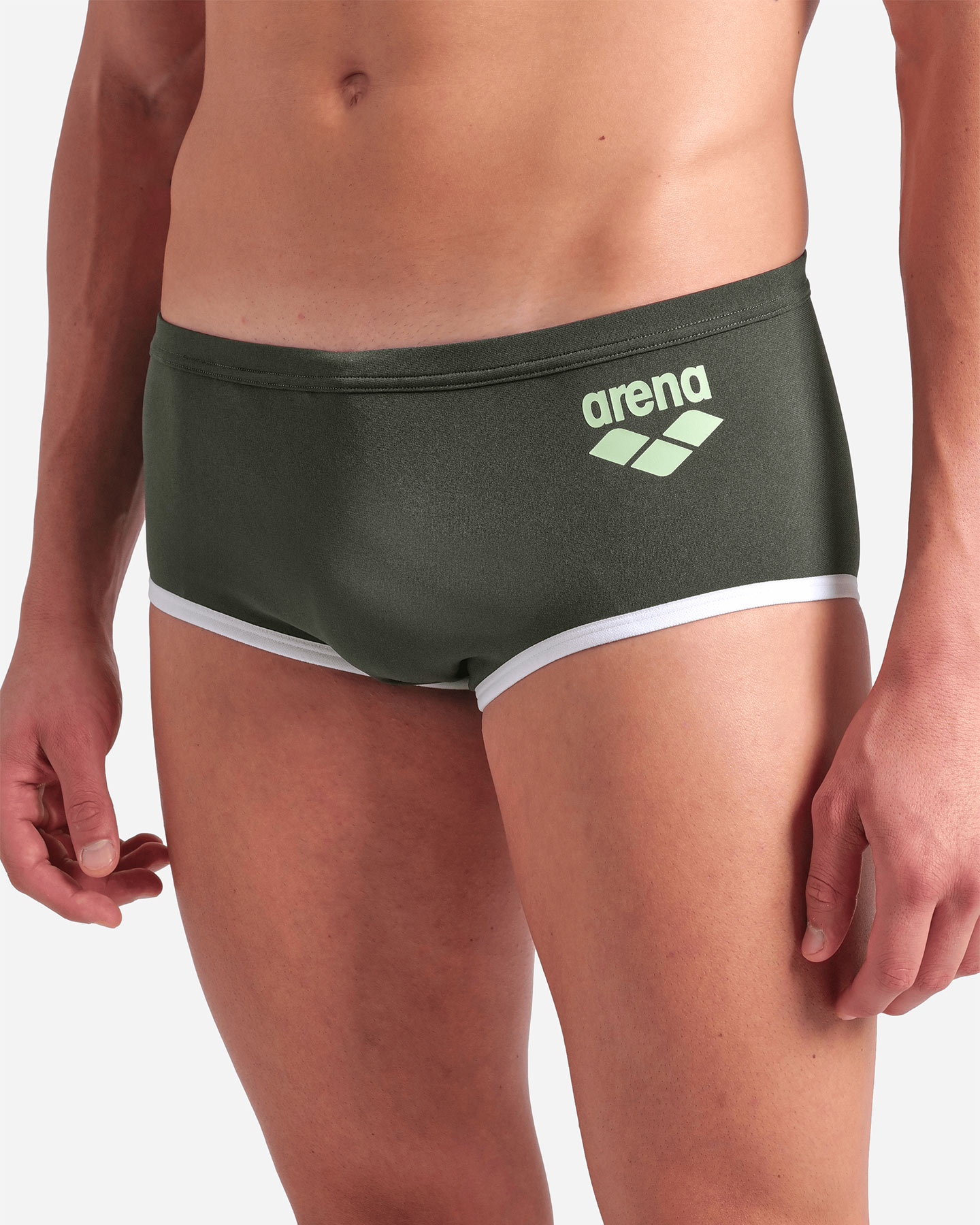 Short piscina ARENA ONE BIG LOGO M - Verde - 3 | Cisalfa Sport