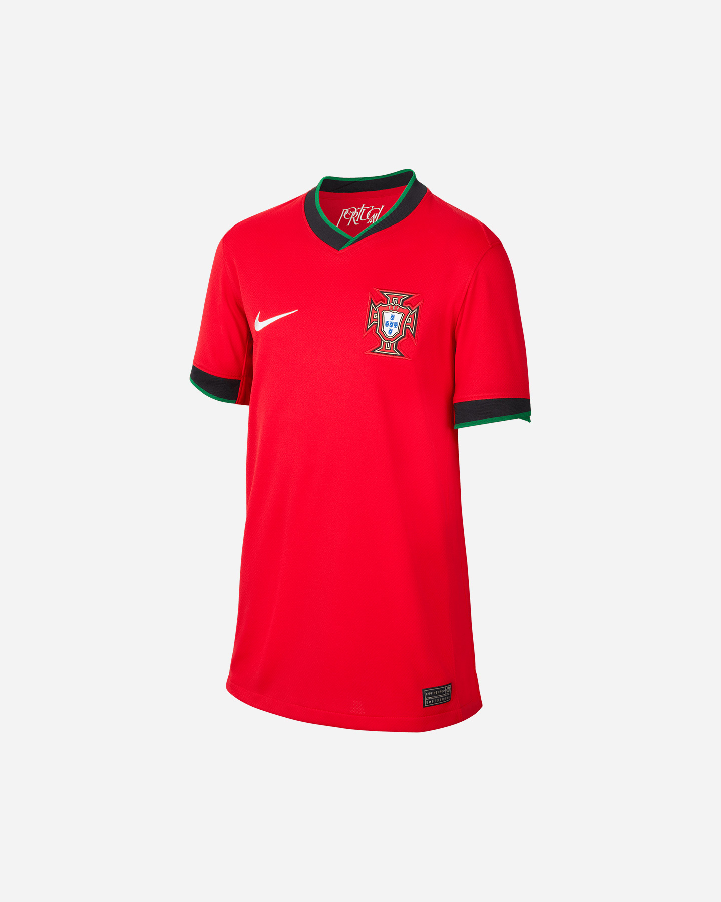 Maglia calcio ufficiale NIKE DRI FIT PORTOGALLO HOME 23-24 JR - Rosso - 0 | Cisalfa Sport