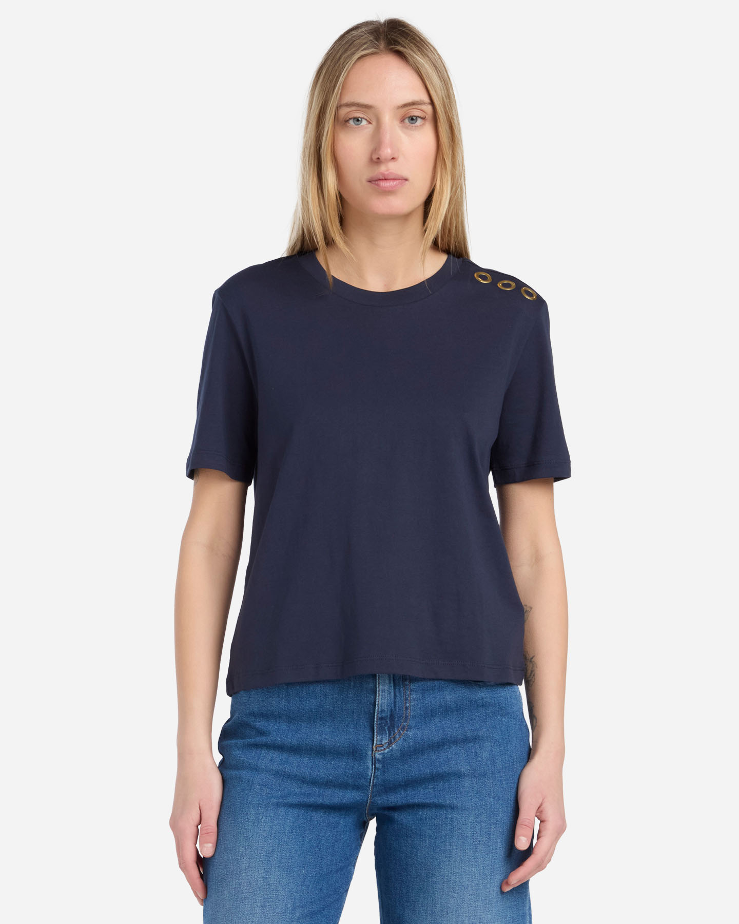 T-shirt DACK'S ESSENTIAL W - Blu - 1 | Cisalfa Sport