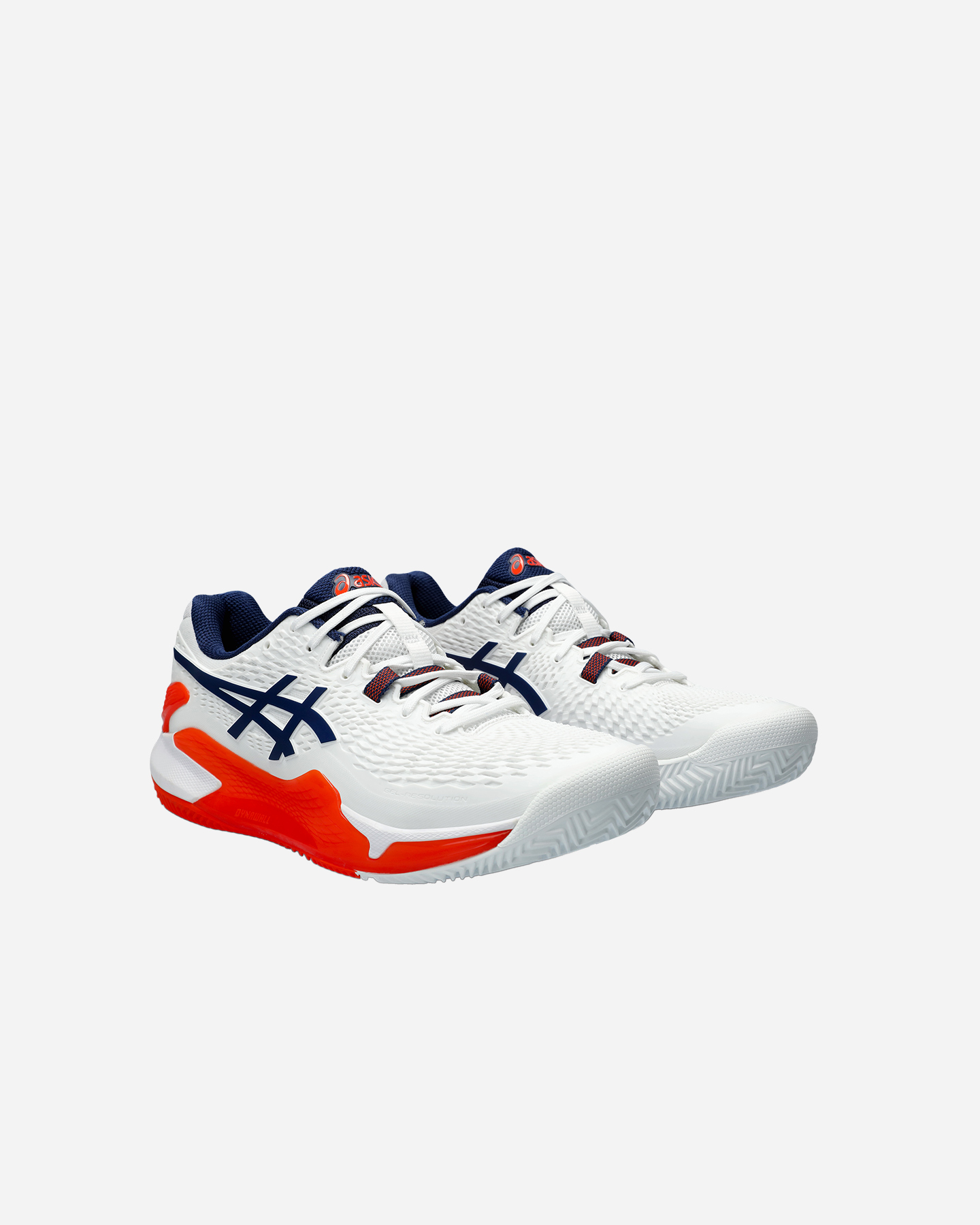 Scarpe tennis ASICS GEL-RESOLUTION 9 CLAY M - Bianco - 1 | Cisalfa Sport