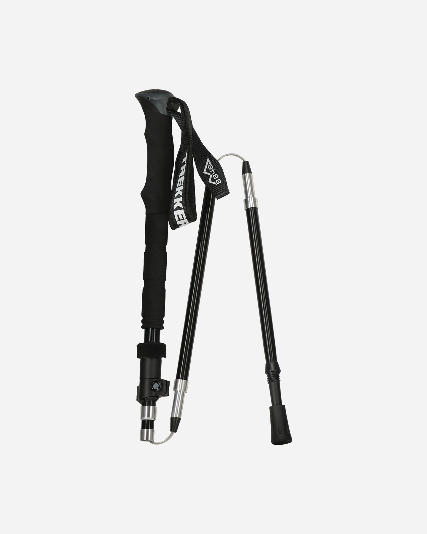 8848 Trekker Pro Foldable - Bastoncini Trekking - Nero