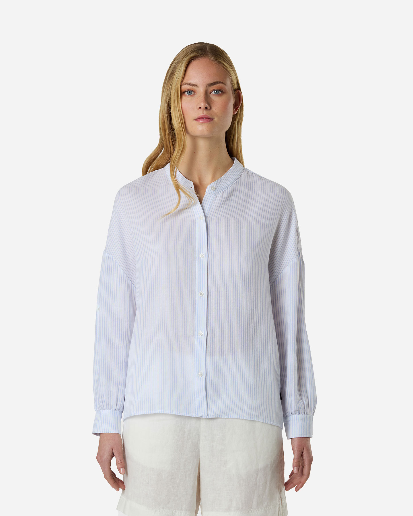 Camicia NORTH SAILS STRIPE W - Bianco - 1 | Cisalfa Sport