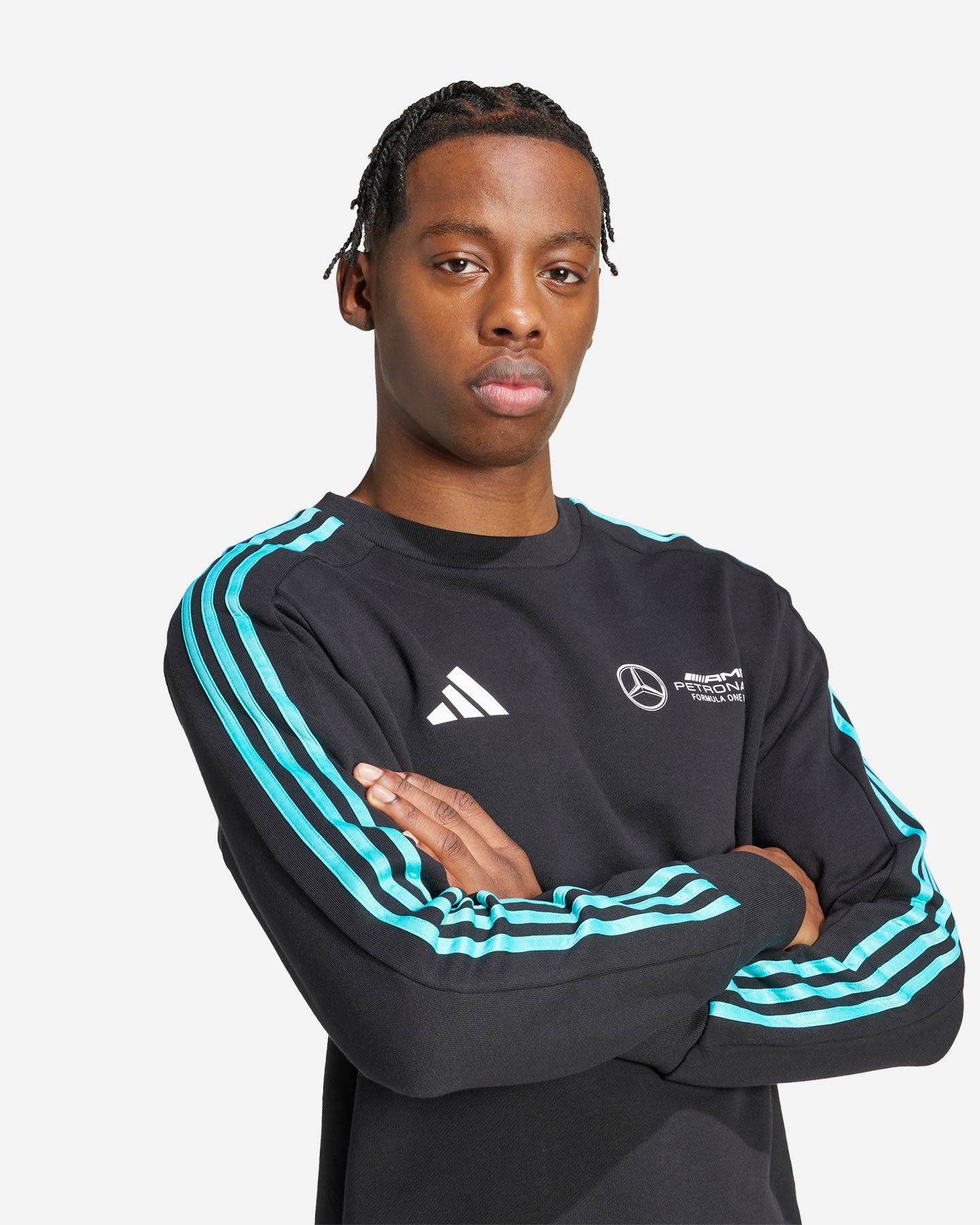 Fanwear ADIDAS MERCEDES DNA M - Nero - 4 | Cisalfa Sport