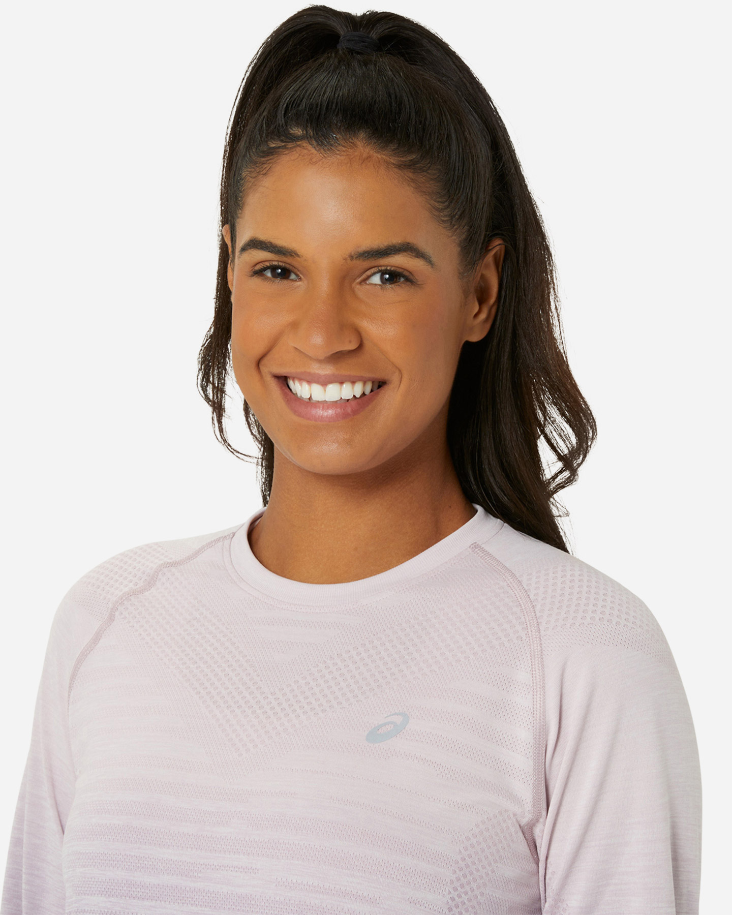 Maglia running ASICS SEAMLESS LS W - Rosa - 3 | Cisalfa Sport