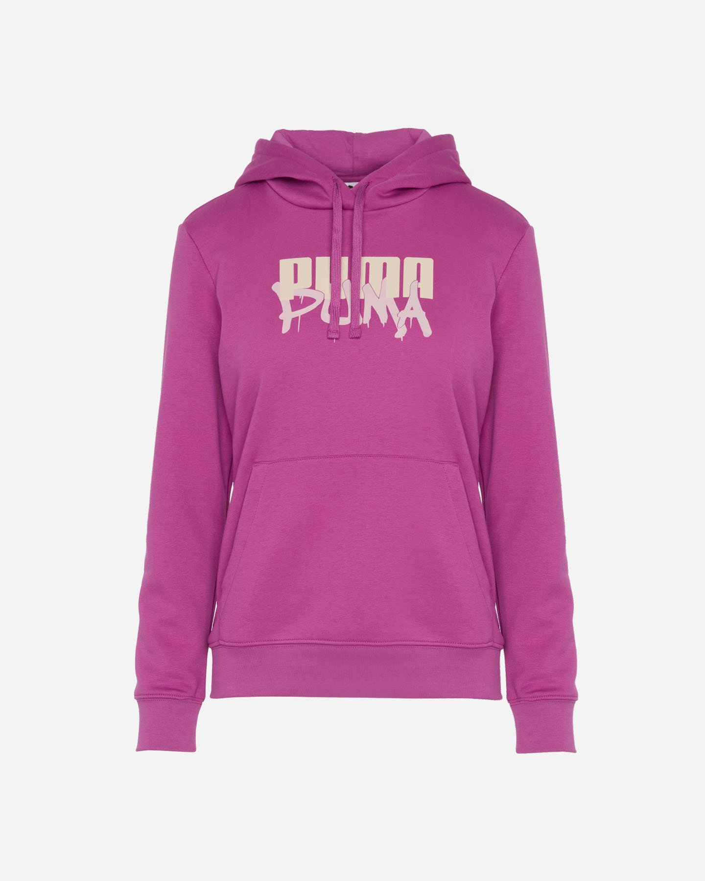 Felpa PUMA BIG LOGO W - Fucsia - 0 | Cisalfa Sport