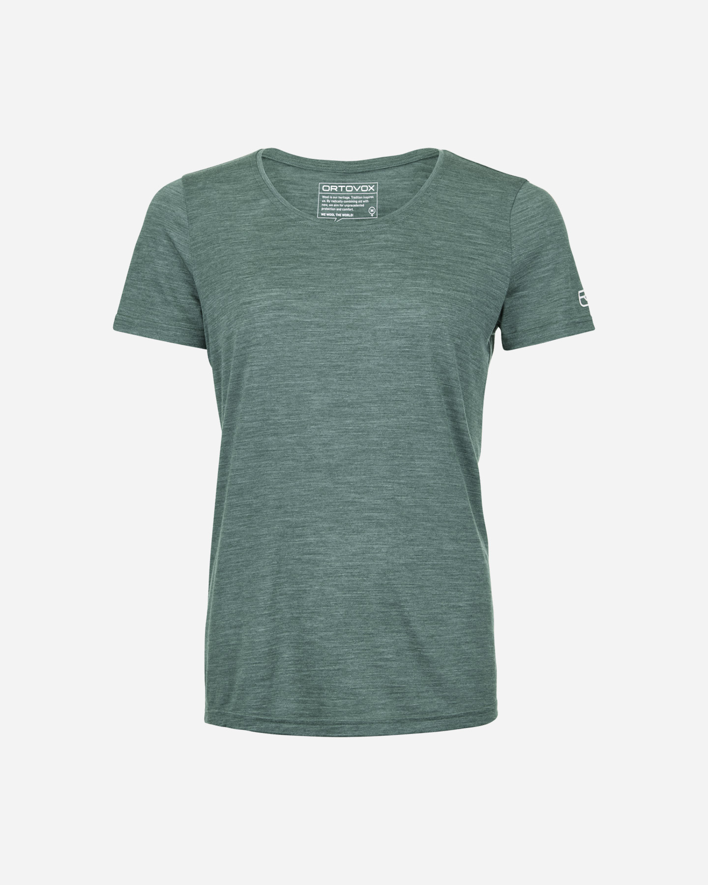 T-shirt ORTOVOX 120 COOL TEC CLEAN W - Grigio - 0 | Cisalfa Sport