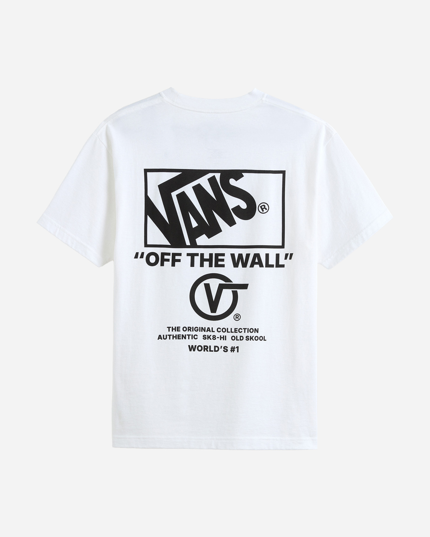 T-shirt VANS STACKED BACK LOGO M - Bianco - 1 | Cisalfa Sport
