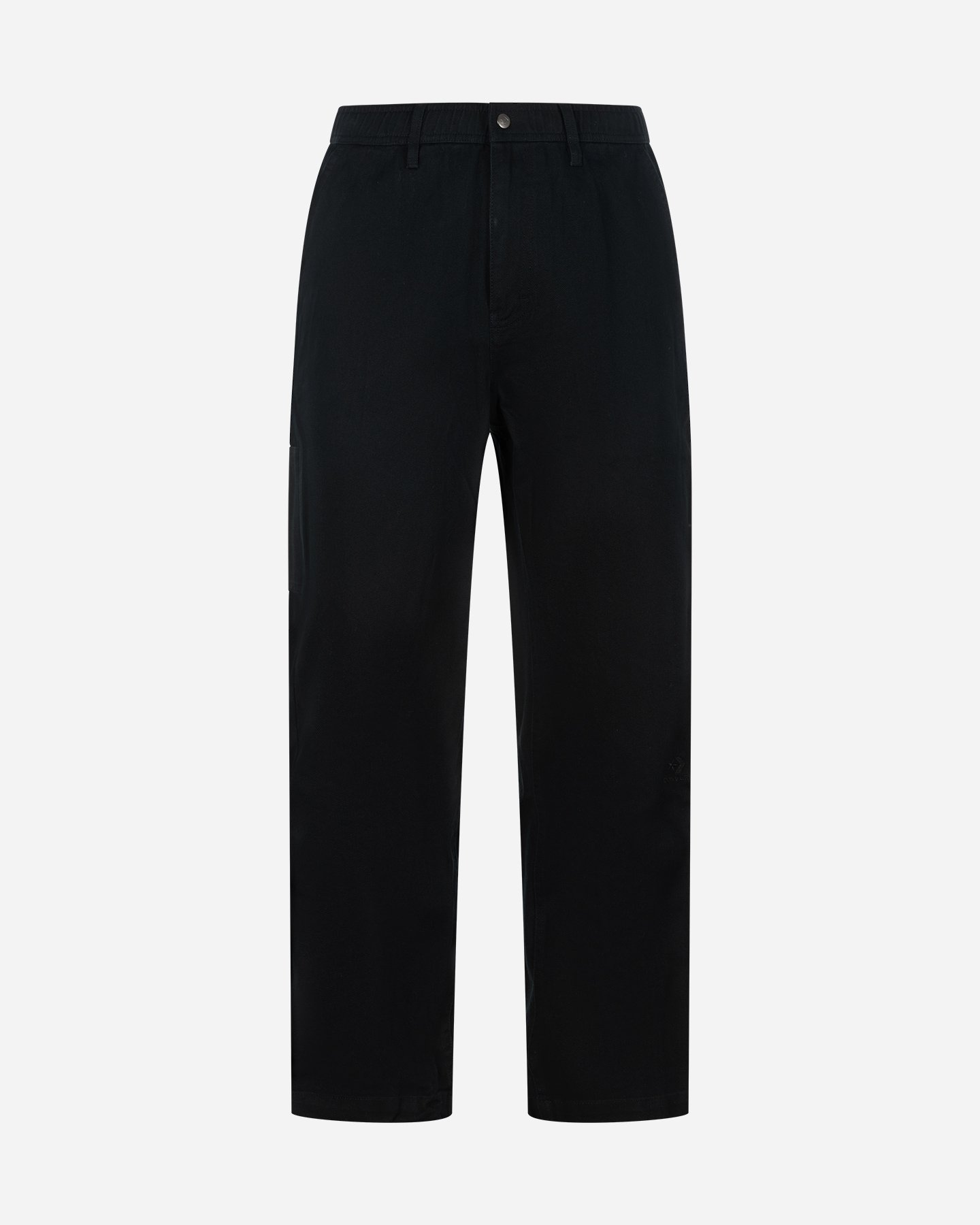 Pantalone CONVERSE TWILL WORKER M - Nero - 0 | Cisalfa Sport