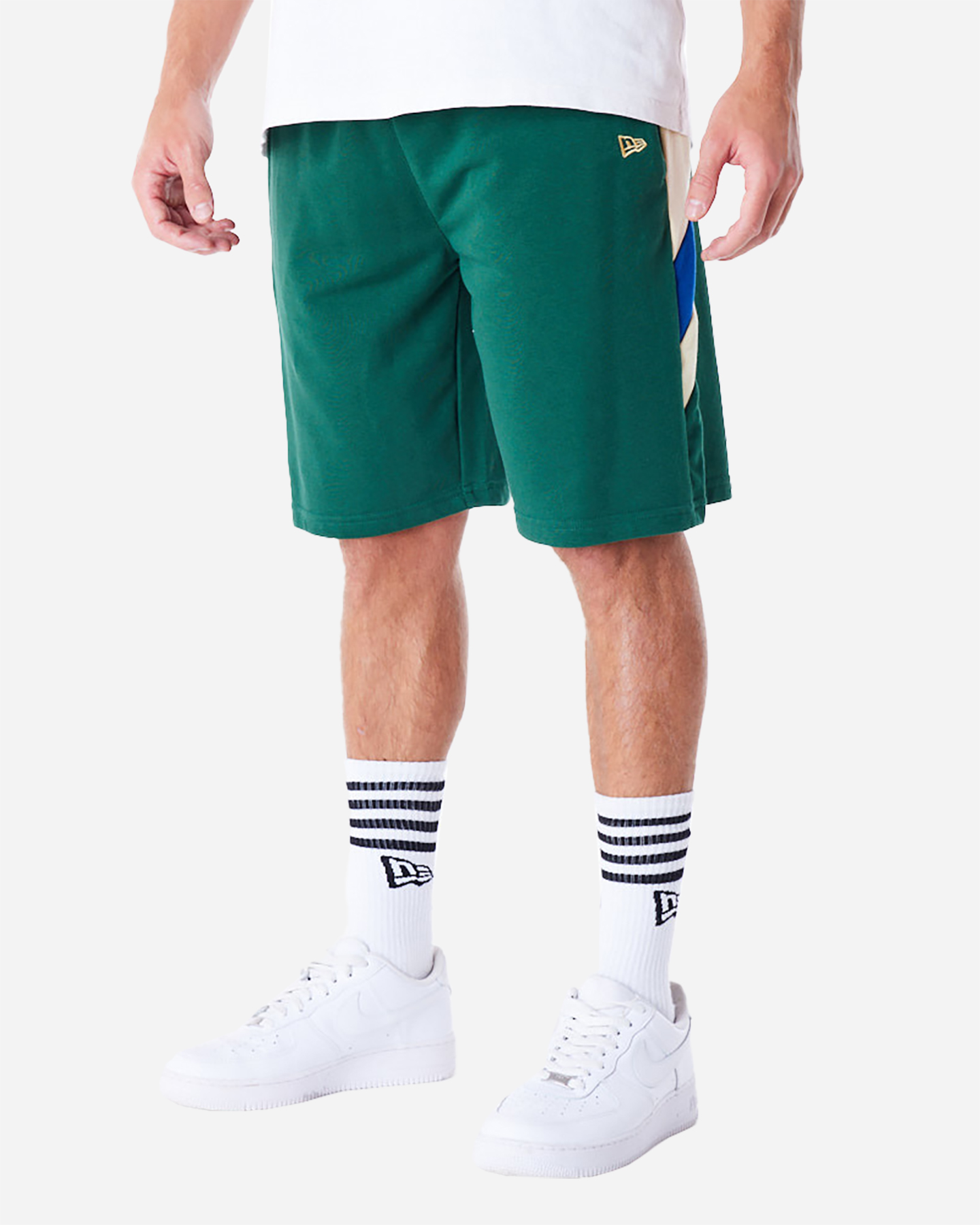 Abbigliamento basket NEW ERA PANEL OS BUCKS M - Verde - 1 | Cisalfa Sport