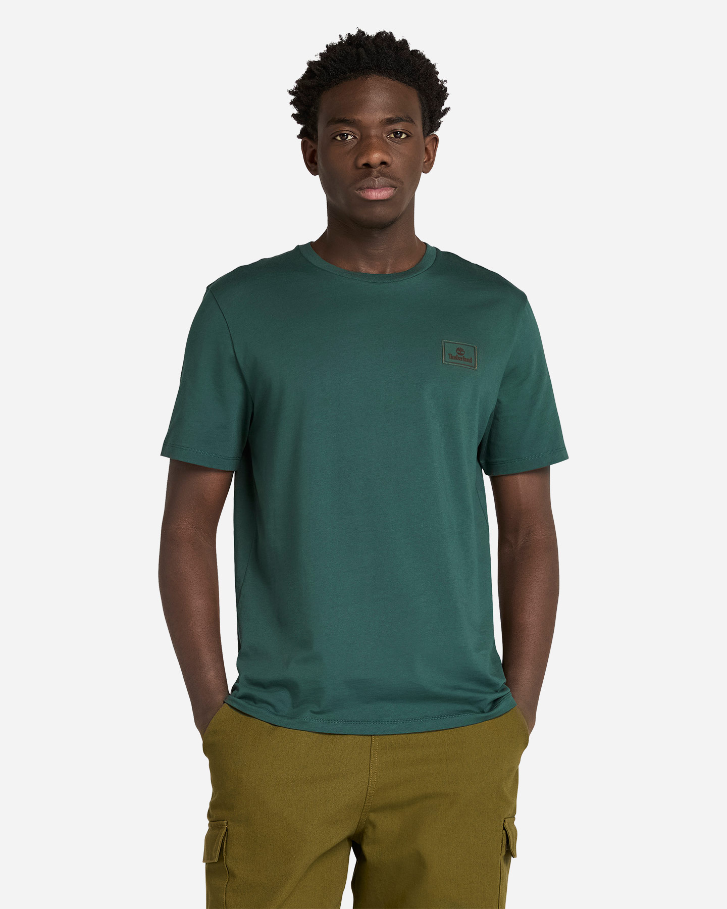 T-shirt TIMBERLAND BADGE M - Verde - 1 | Cisalfa Sport