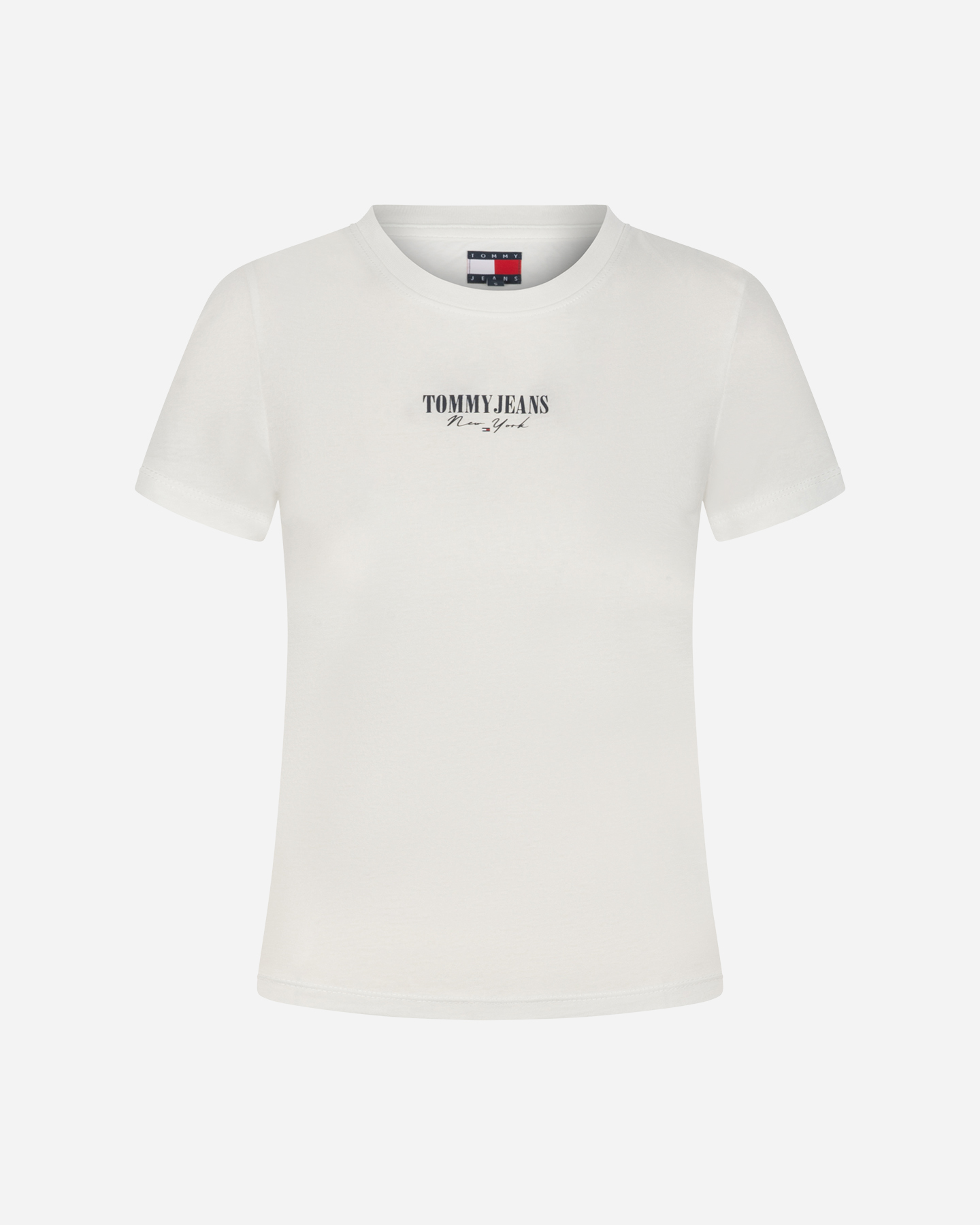 T-shirt TOMMY HILFIGER ESSENTIAL LOGO W - Bianco - 0 | Cisalfa Sport