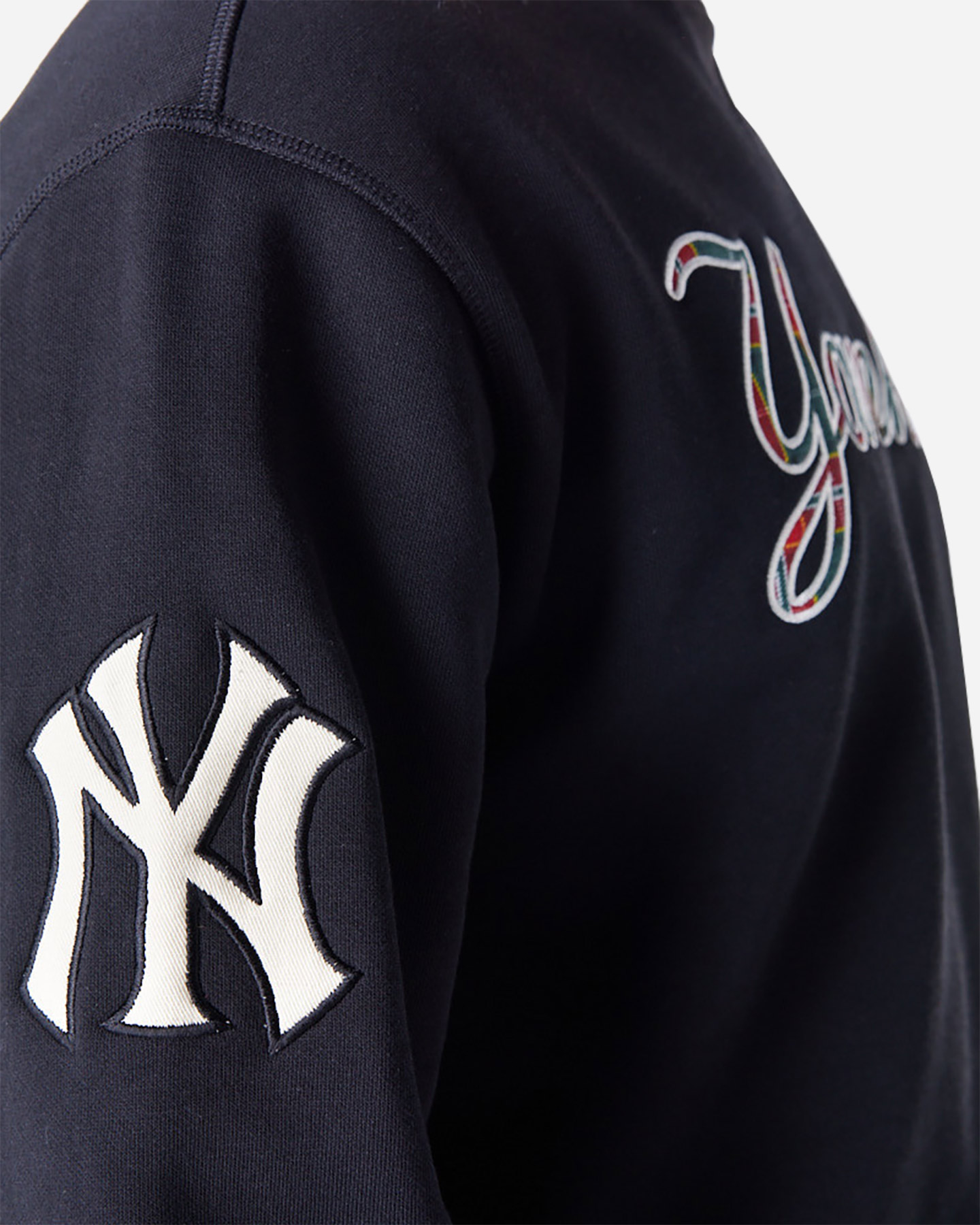 Felpa NEW ERA FLC MLB TARTAN INFILL LA DODG MARRONE M - Nero - 2 | Cisalfa Sport