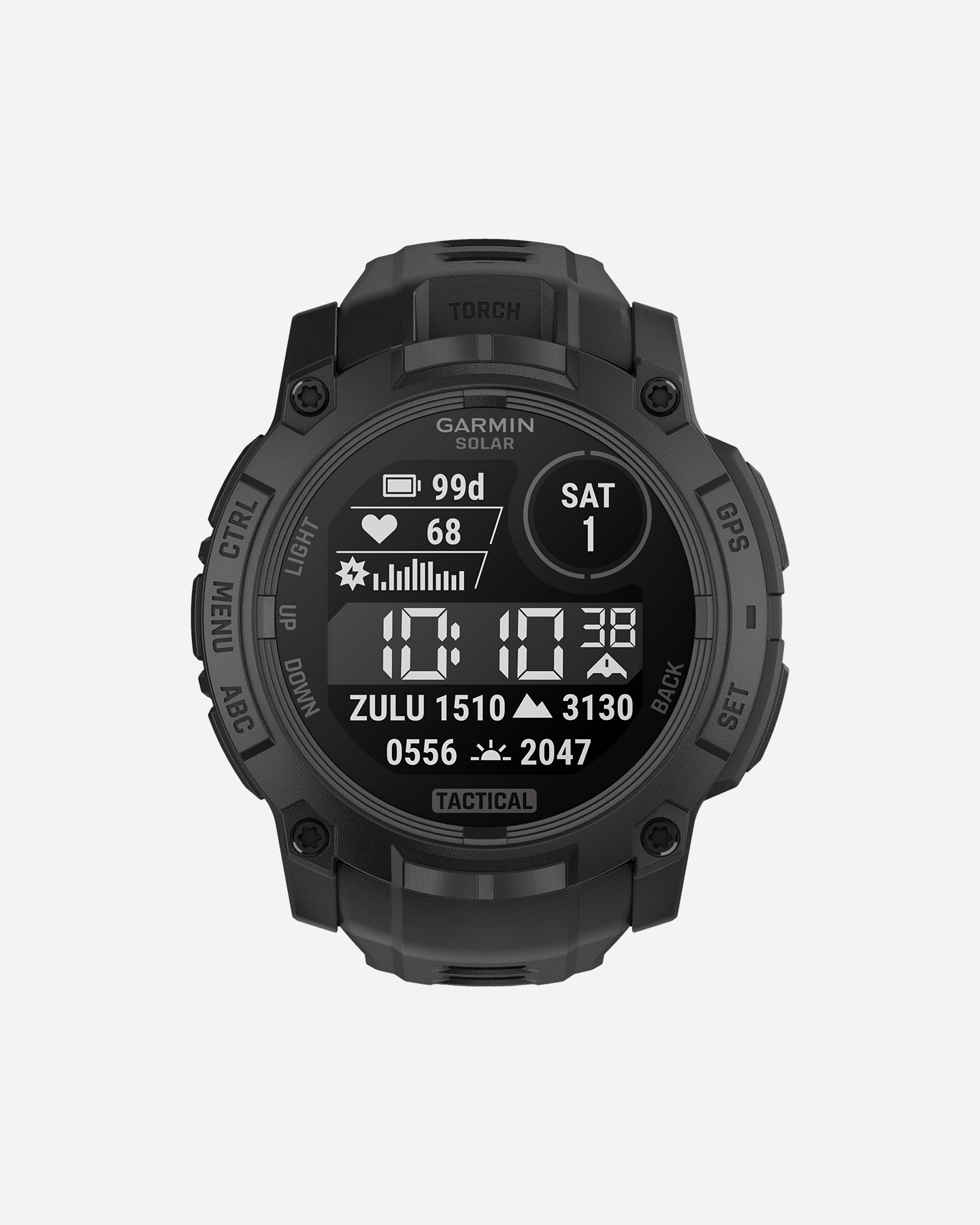Orologio multifunzione GARMIN INSTINCT 3 TACTICAL SOLAR 50 MM  - Nero - 0 | Cisalfa Sport