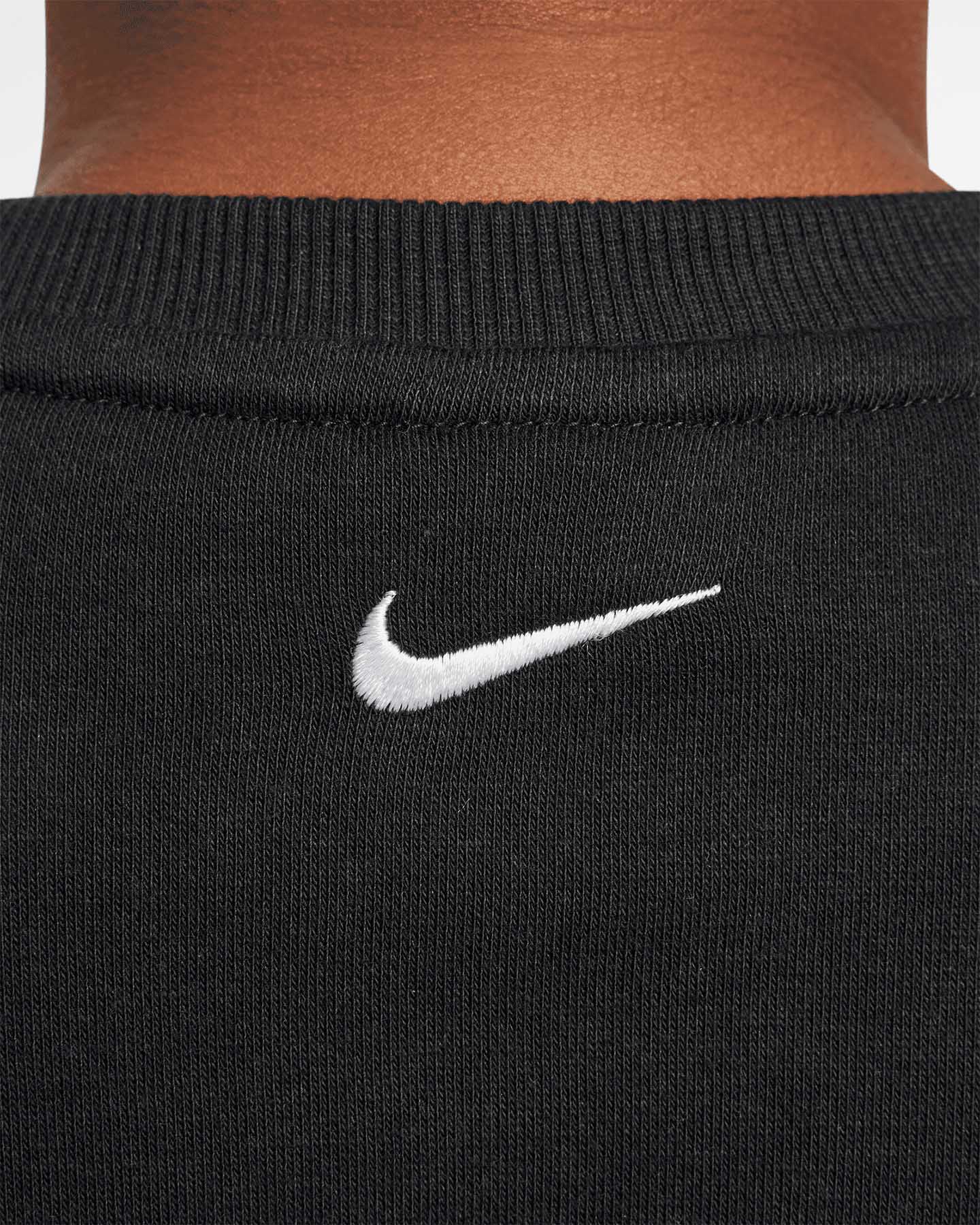 Felpa NIKE CROP VARSITY JR - Nero - 2 | Cisalfa Sport