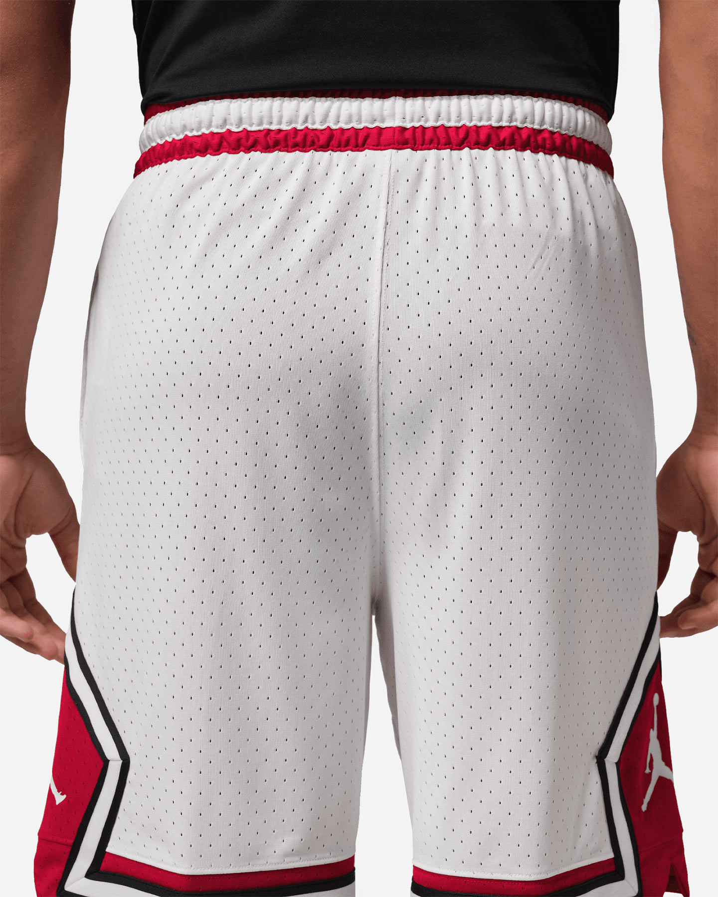 Pantaloncini basket NIKE JORDAN DRI FIT DIAMOND M - Bianco - 2 | Cisalfa Sport