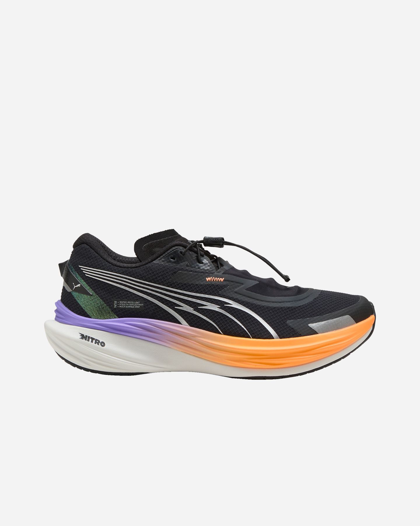 Scarpe running PUMA DEVIATE NITRO 3 WTR M - Nero - 0 | Cisalfa Sport