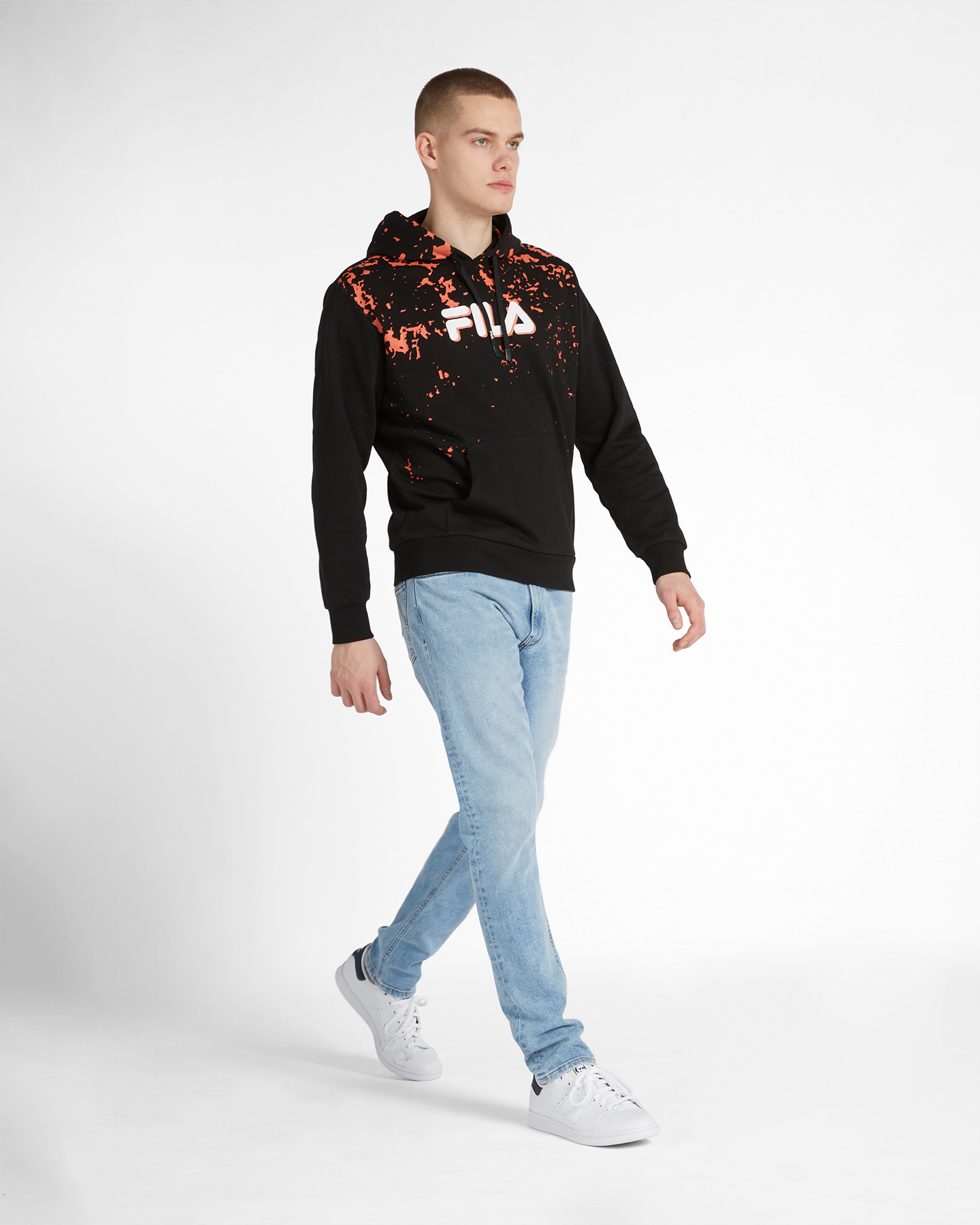 Felpa FILA SPRAY M - Nero - 3 | Cisalfa Sport