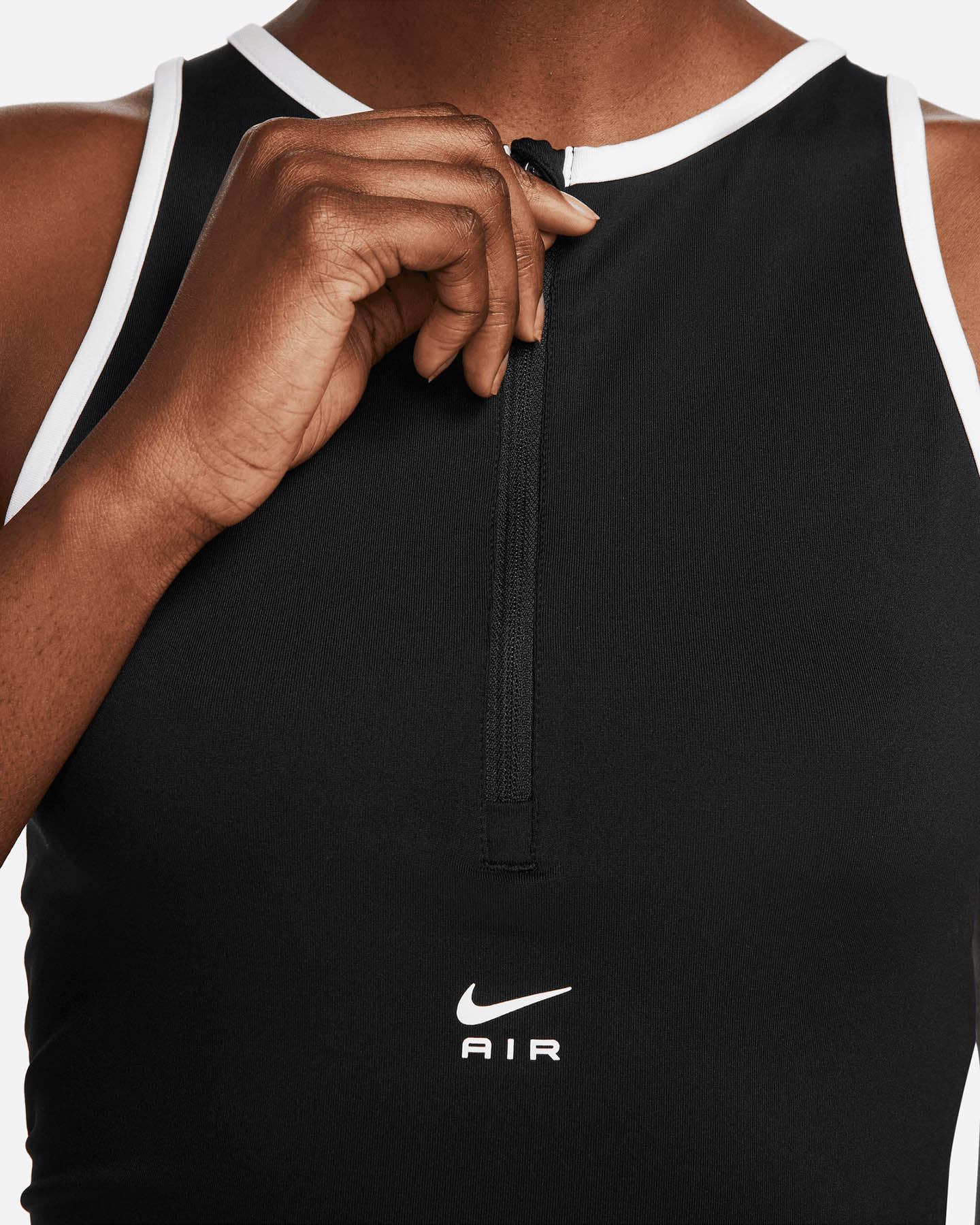 Canotta running NIKE AIR DRI FIT W - Nero - 2 | Cisalfa Sport