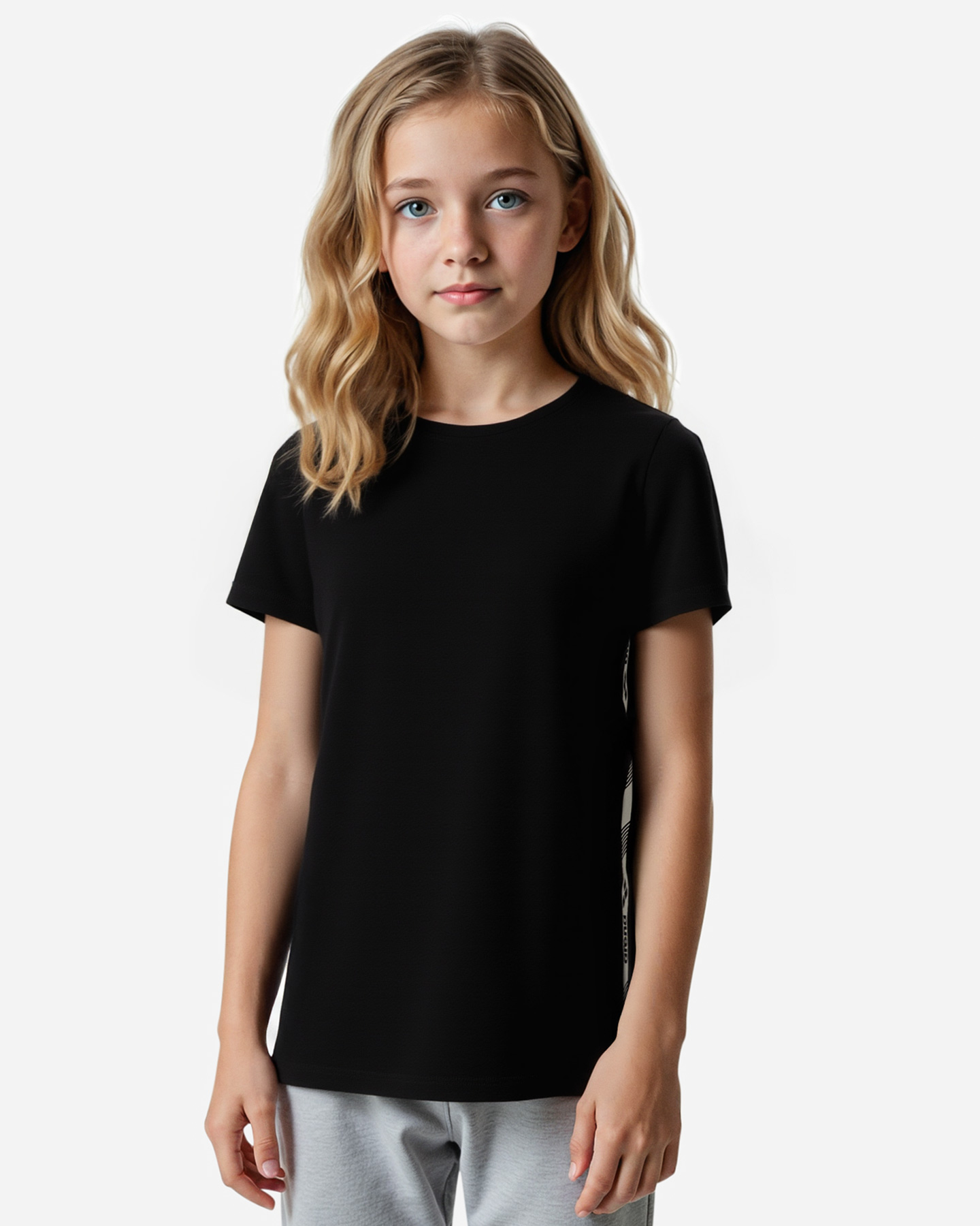 T-shirt ARENA ATHLETIC JR - Nero - 3 | Cisalfa Sport