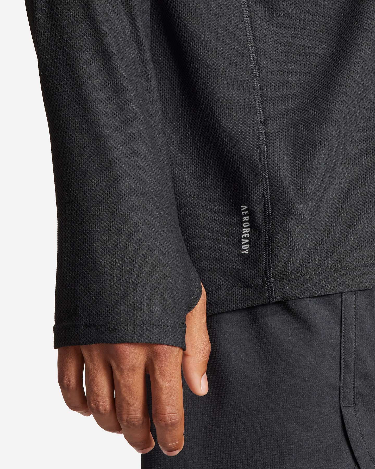 Maglia running ADIDAS OTR B M - Nero - 5 | Cisalfa Sport