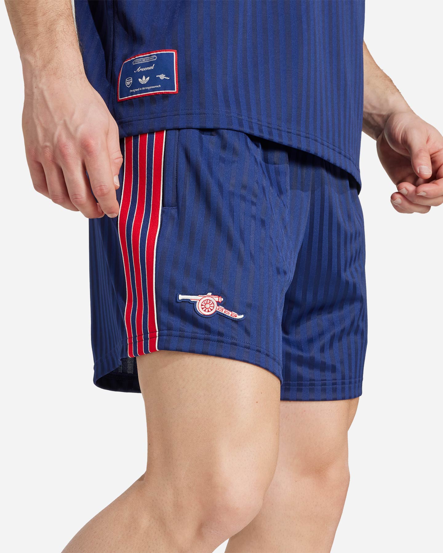 Pantaloncini calcio ufficiali ADIDAS ARSENAL OG ICON 24-25 M - Blu - 4 | Cisalfa Sport