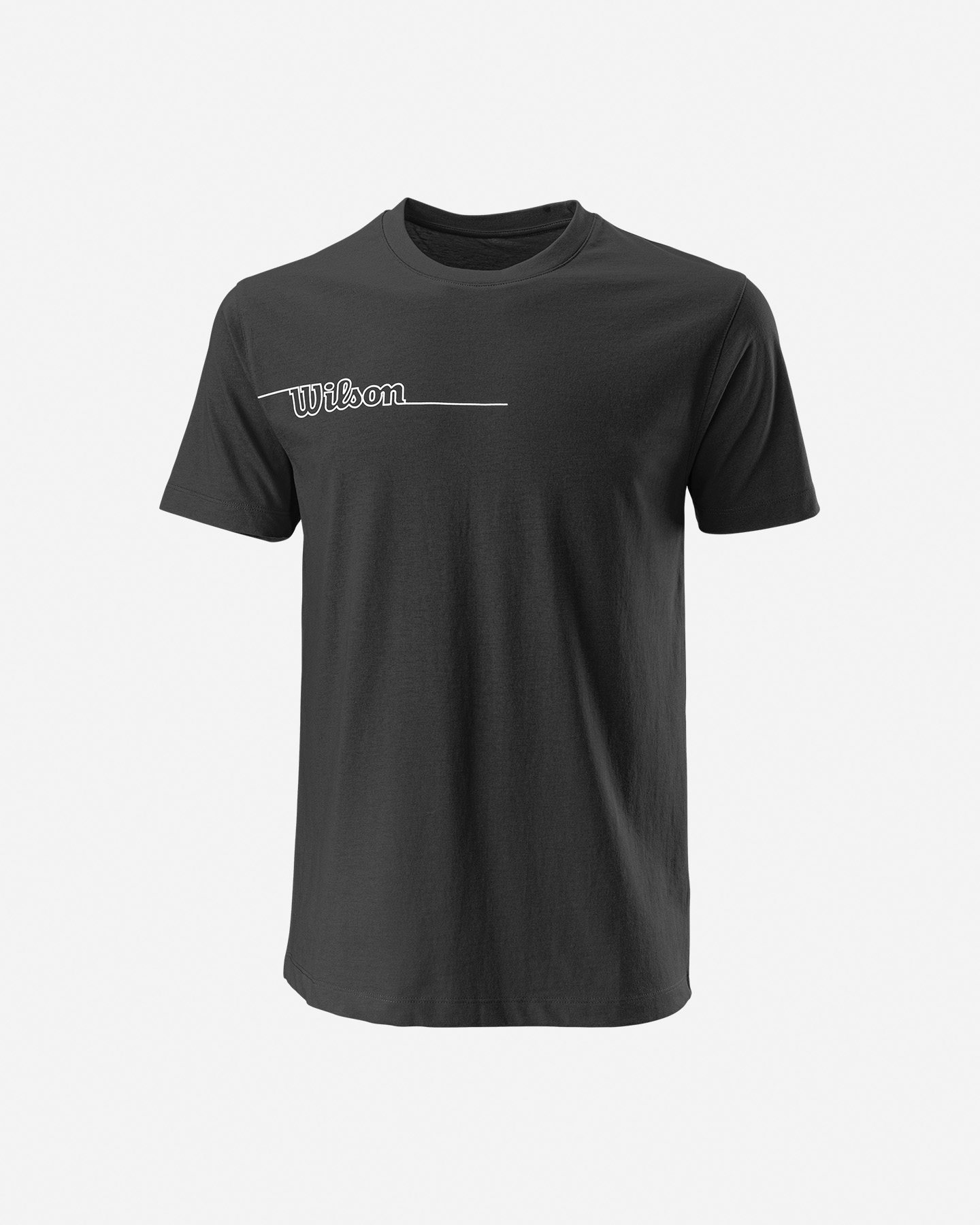 T-shirt tennis WILSON TEAM II TECH M - Nero - 0 | Cisalfa Sport