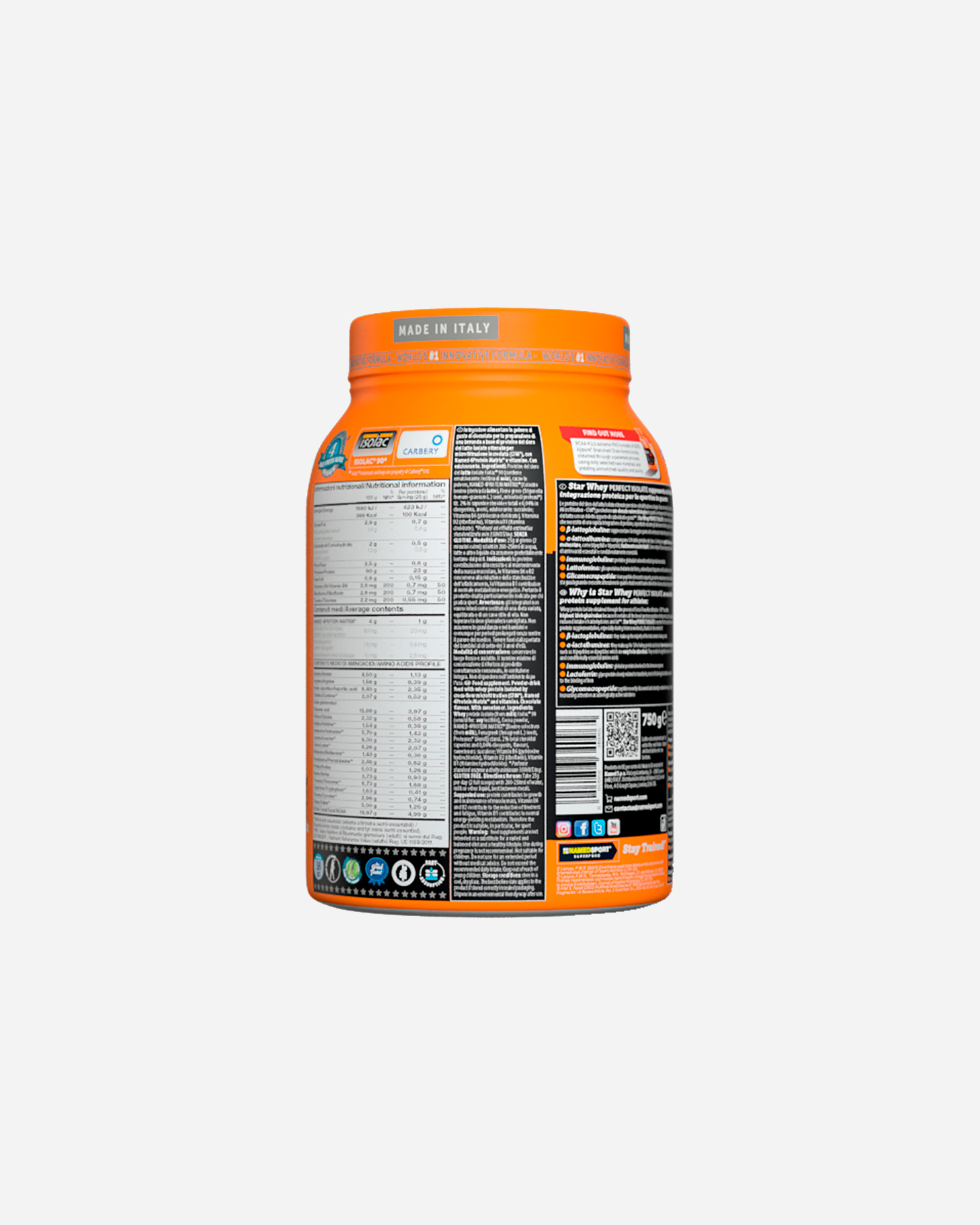 Energetico NAMED SPORT STAR WHEY ISOLATE 750G - Color mix - 3 | Cisalfa Sport