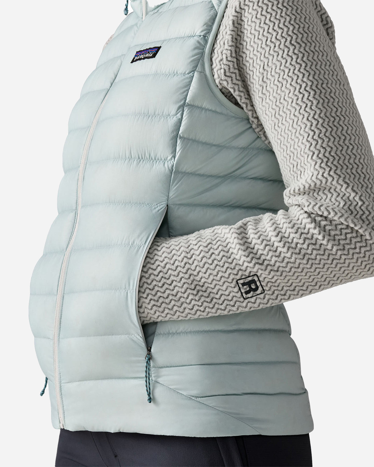 Gilet PATAGONIA DOWN SWEATER W - Blu - 5 | Cisalfa Sport