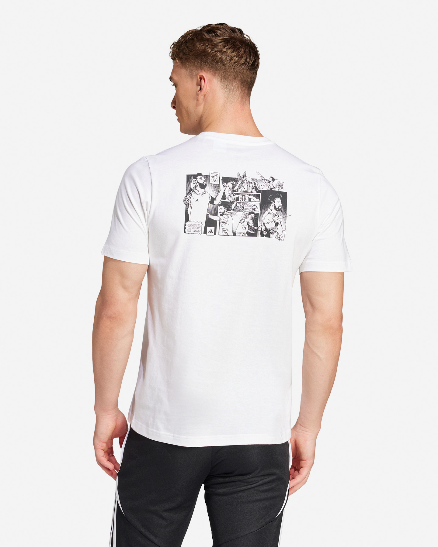 Maglia calcio ADIDAS MESSI ICON M - Bianco - 2 | Cisalfa Sport