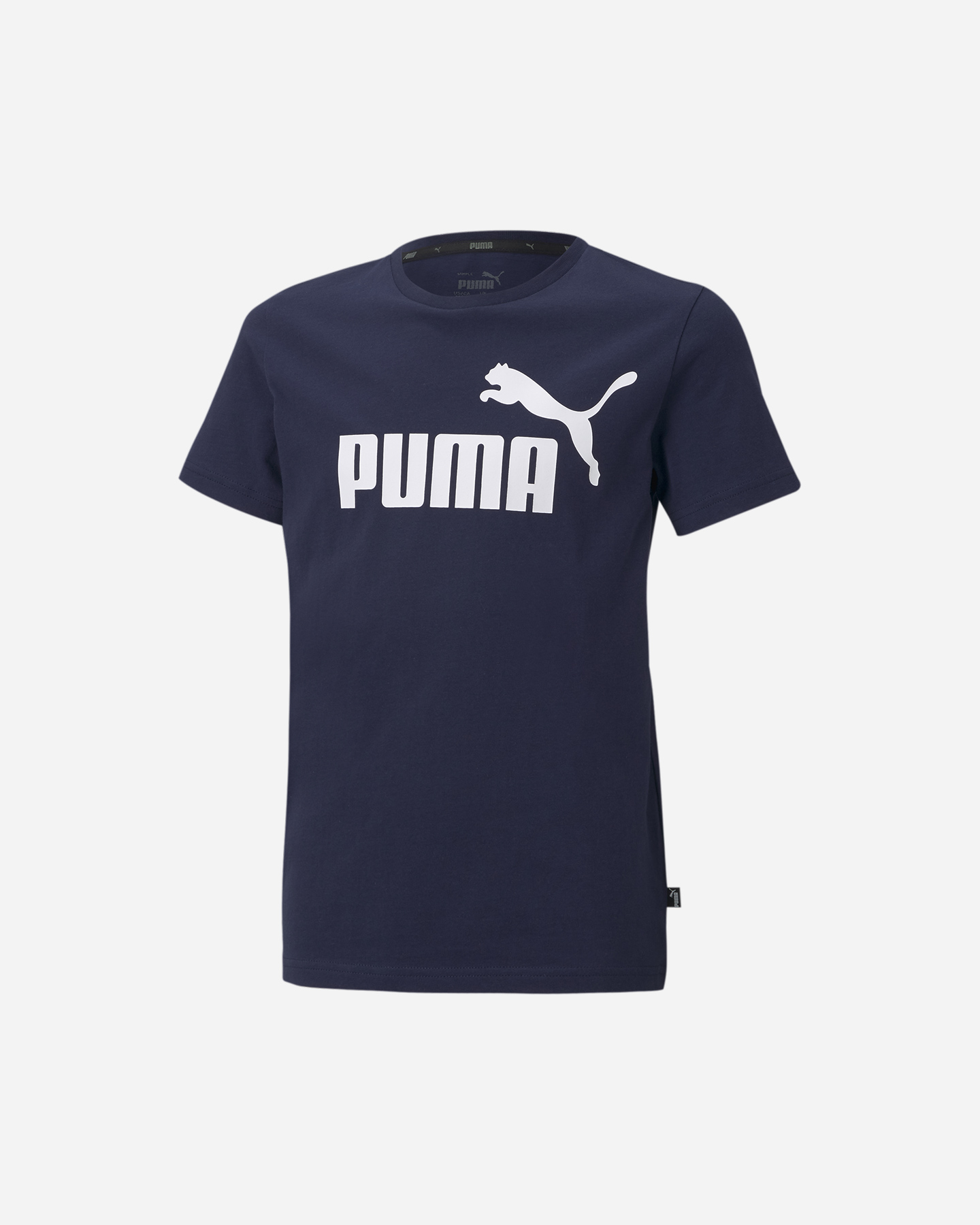 T-shirt PUMA ESSENTIAL JR - Blu - 0 | Cisalfa Sport