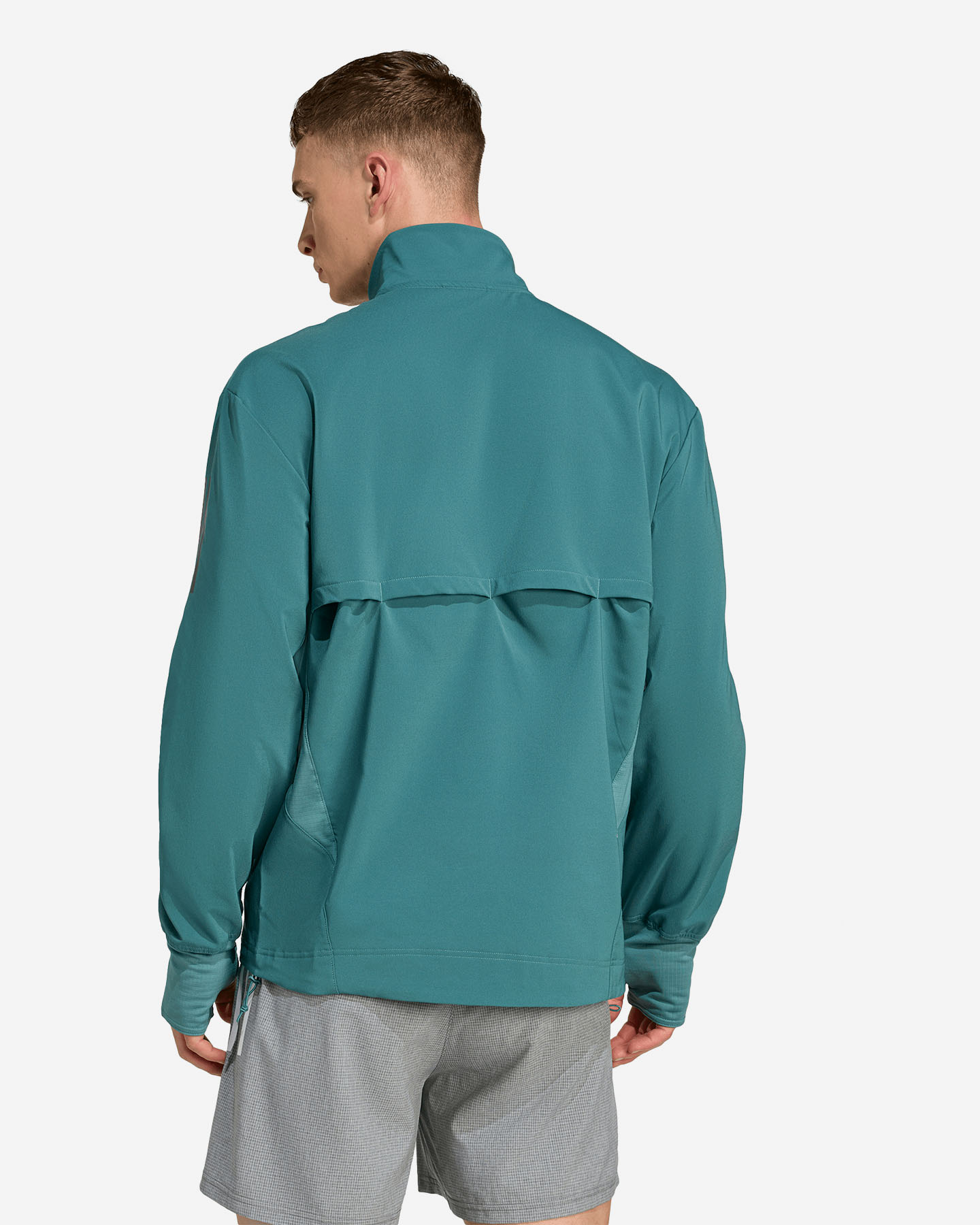 Giacca running ADIDAS OTR B WIN M - Verde - 2 | Cisalfa Sport