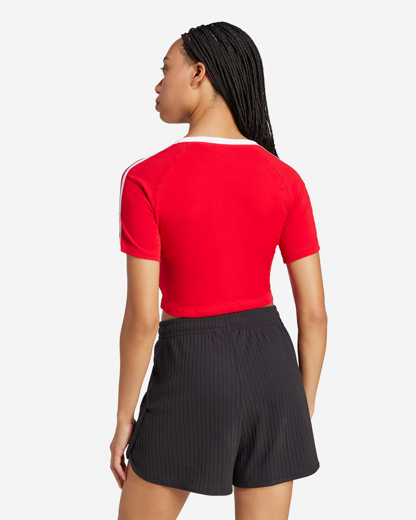 T-shirt ADIDAS 3STRIPES W - Rosso - 2 | Cisalfa Sport