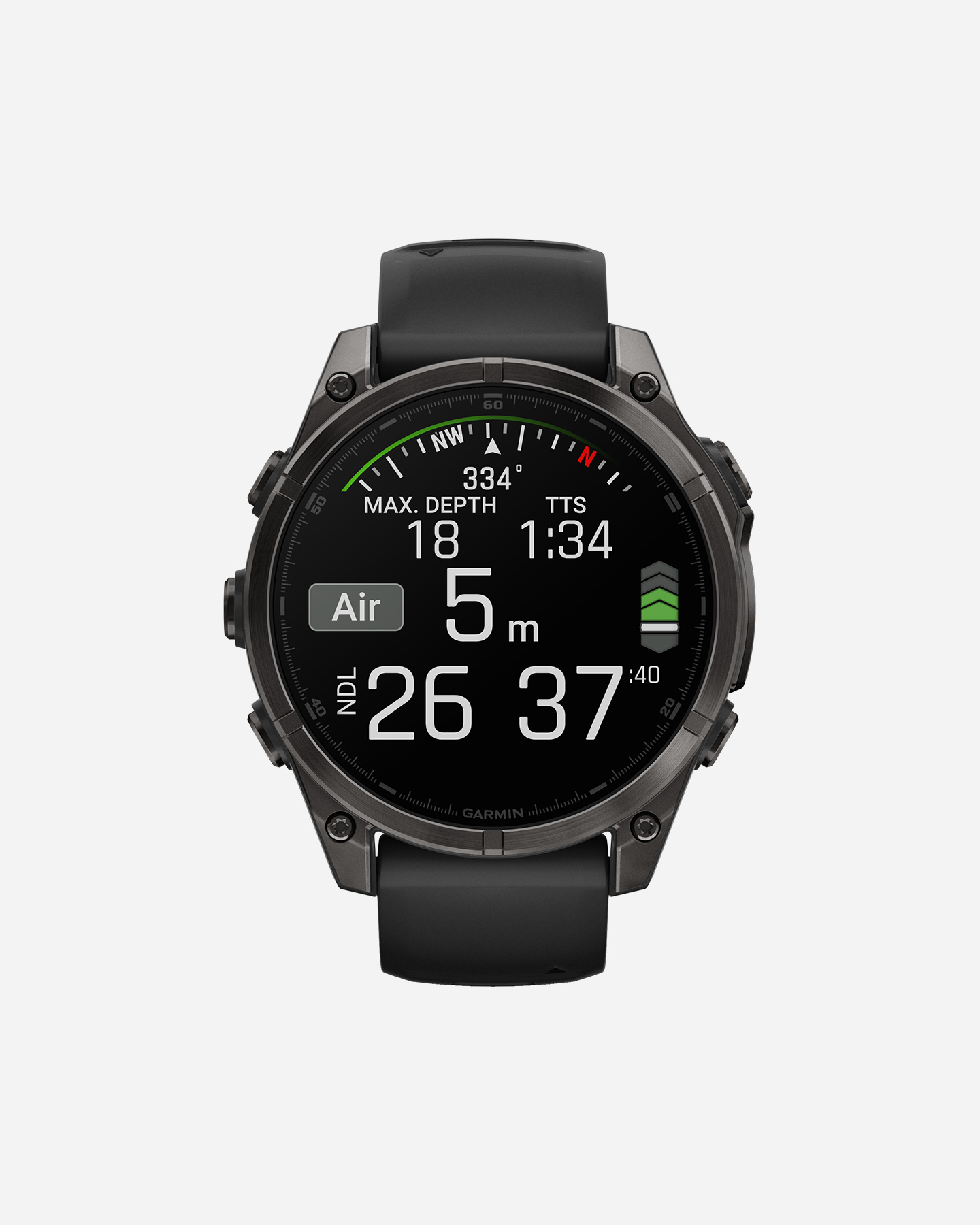 Orologio multifunzione GARMIN FENIX 8 AMOLED 47MM SAPPHIRE  - Nero - 1 | Cisalfa Sport