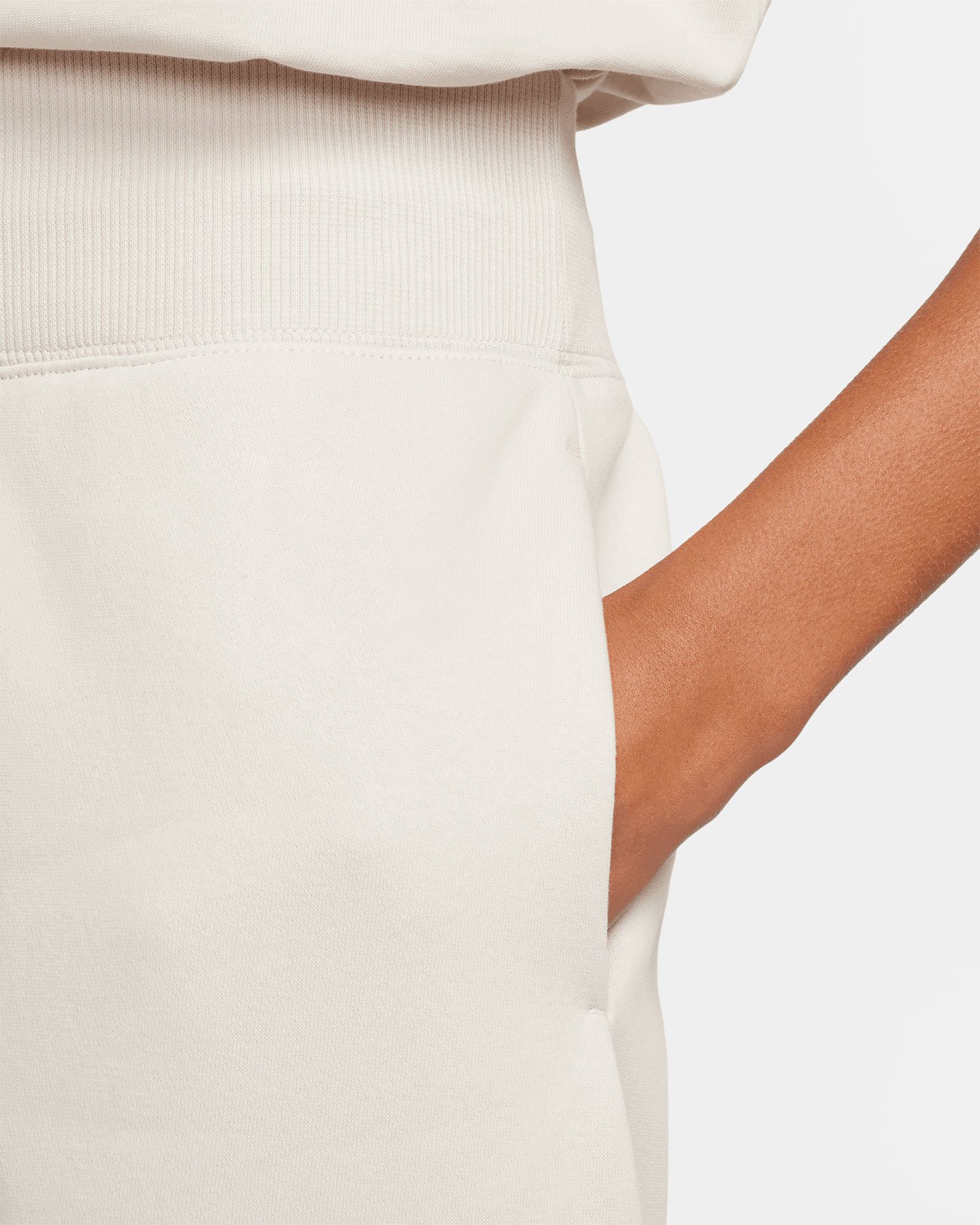 Pantalone NIKE CUFFS CLASSIC BIG LOGO W - Beige - 3 | Cisalfa Sport