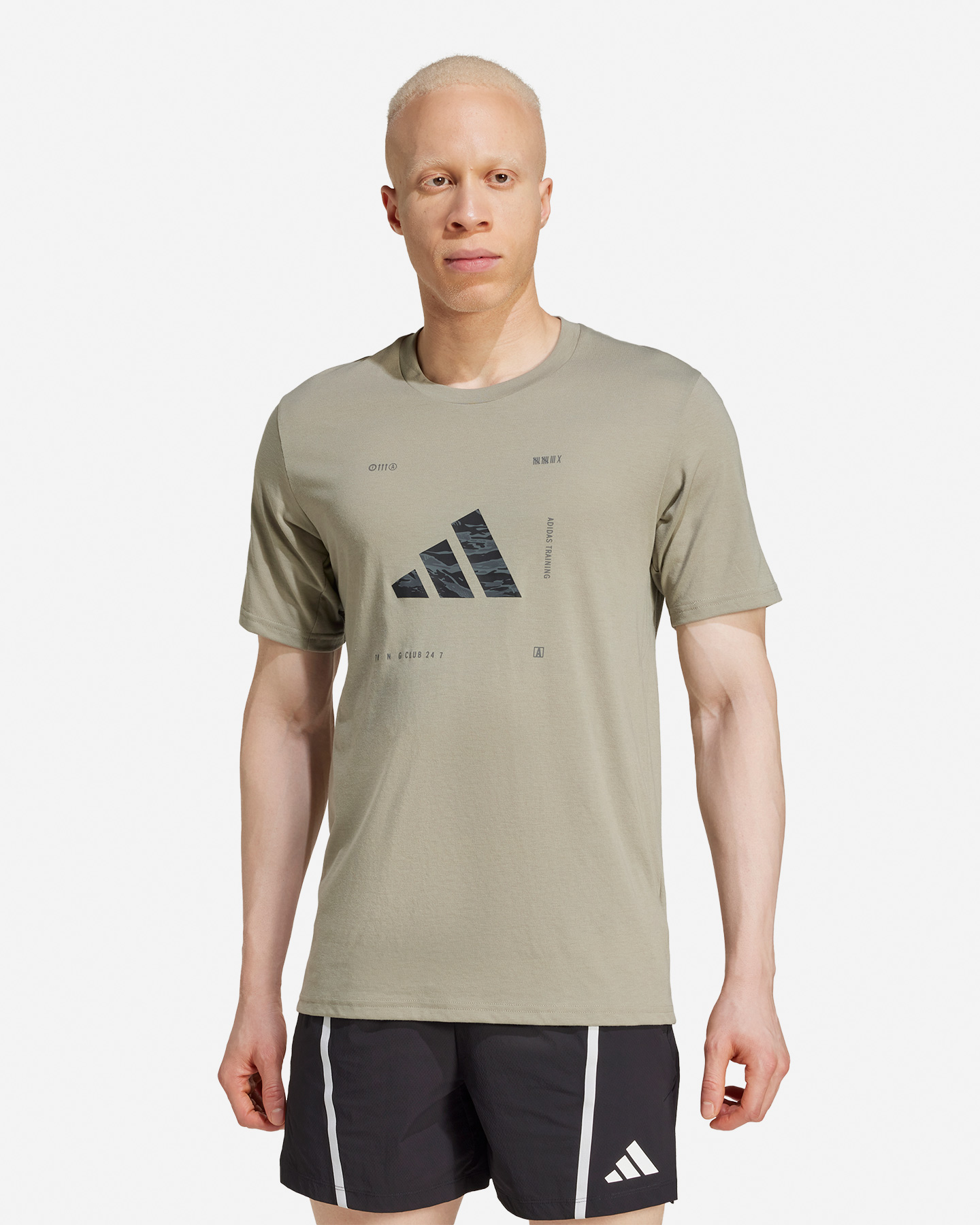 T-shirt training ADIDAS ESSENTIAL BOX LOG M - Grigio - 1 | Cisalfa Sport