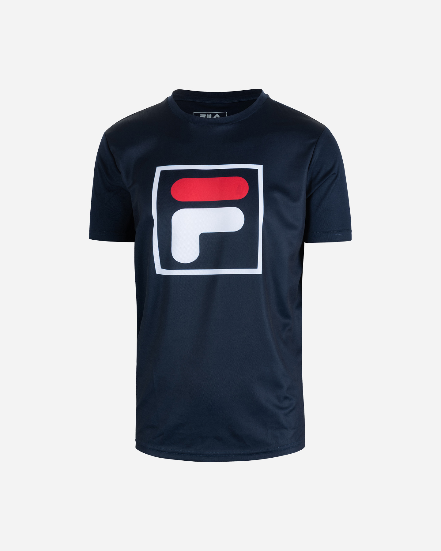 T-shirt tennis FILA BASIC F-BOX M - Blu - 5 | Cisalfa Sport