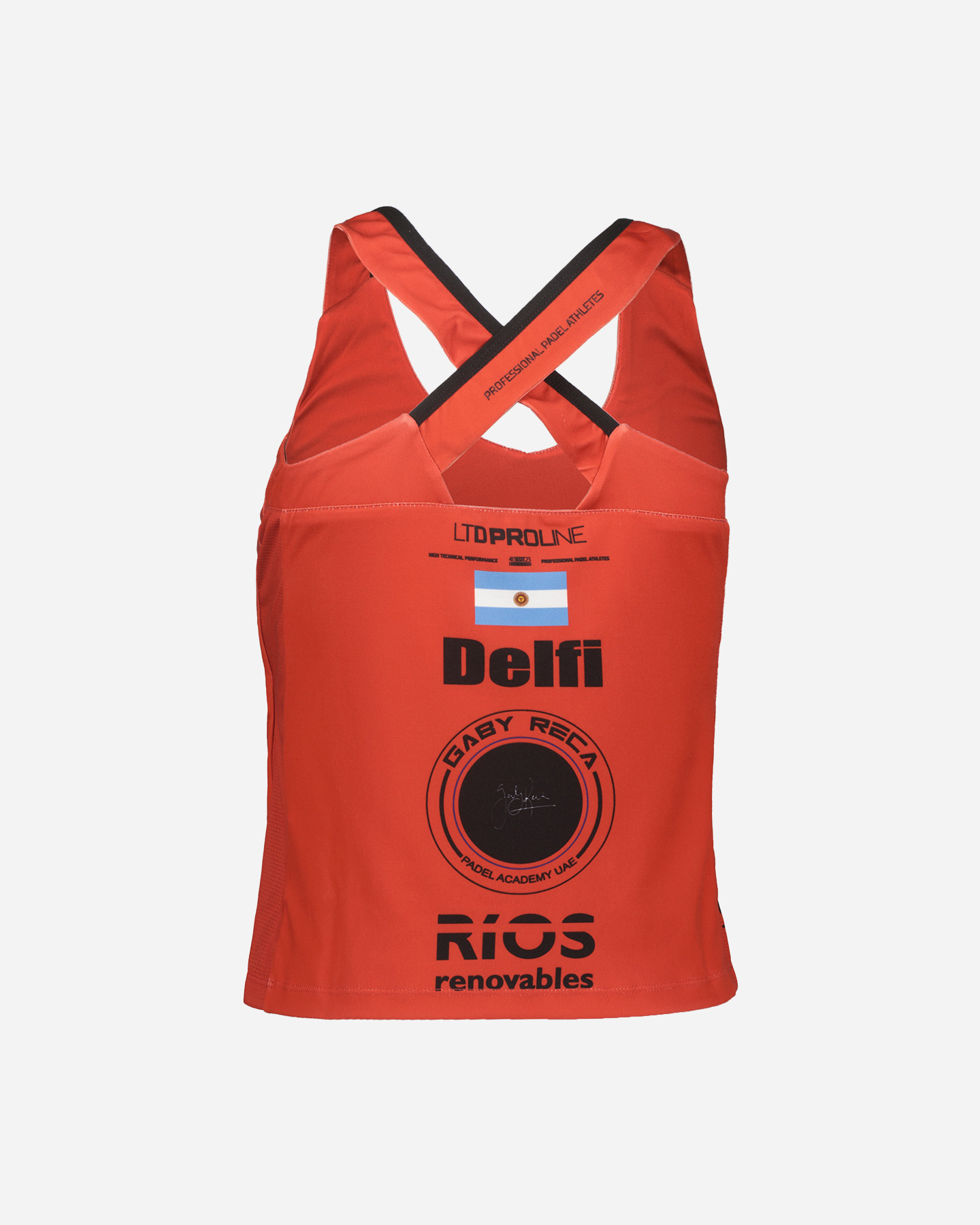 T-shirt tennis BULLPADEL ORLAS DELFI LTD MASTER W - Arancione - 1 | Cisalfa Sport