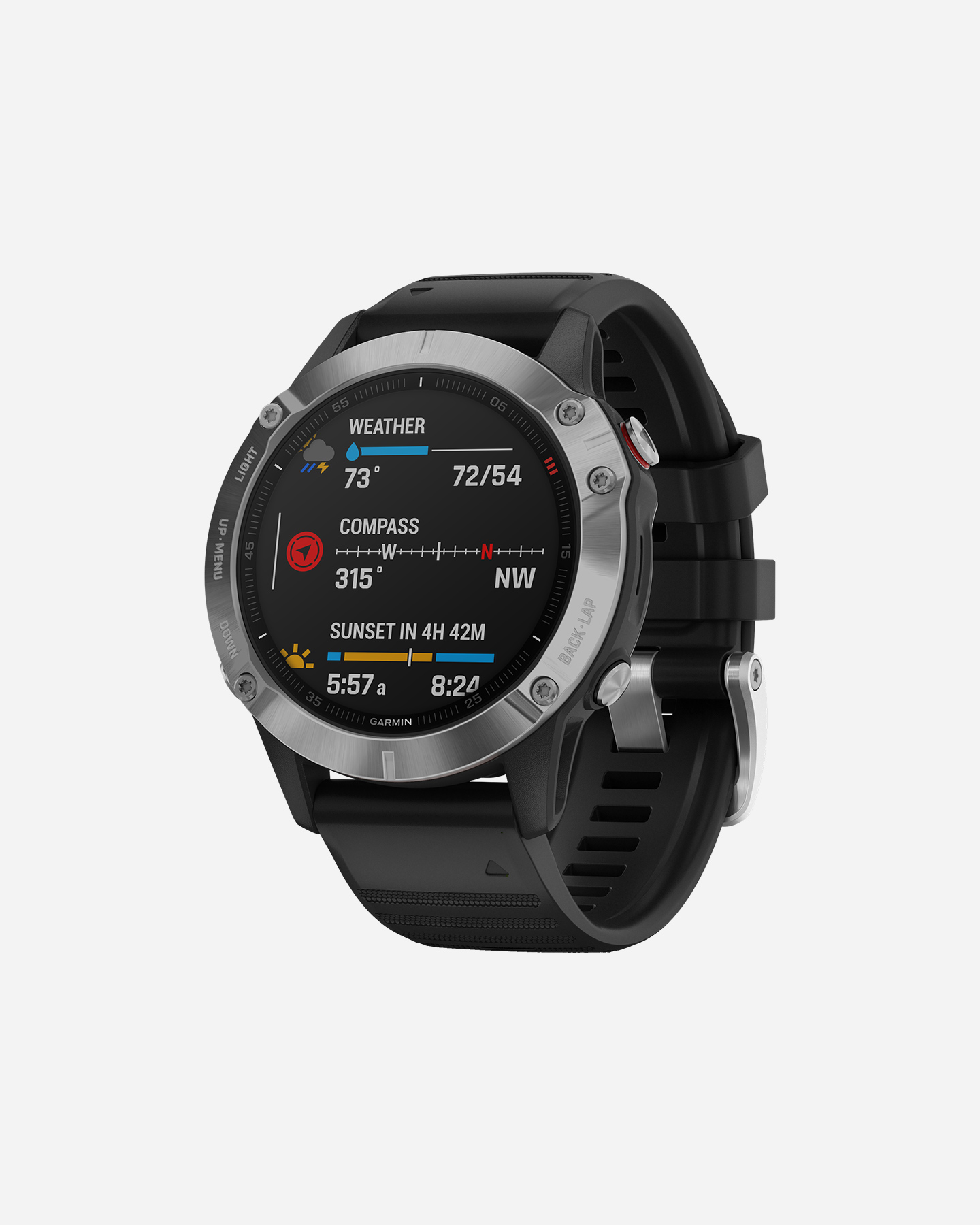 Orologio multifunzione GARMIN FENIX 6 - Nero - 1 | Cisalfa Sport