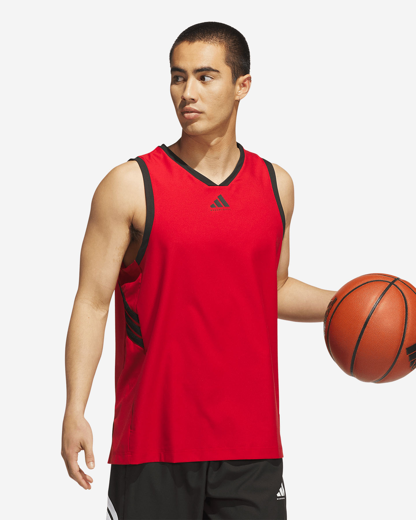 Abbigliamento basket ADIDAS CRAZYLITE JER M - Nero - 3 | Cisalfa Sport