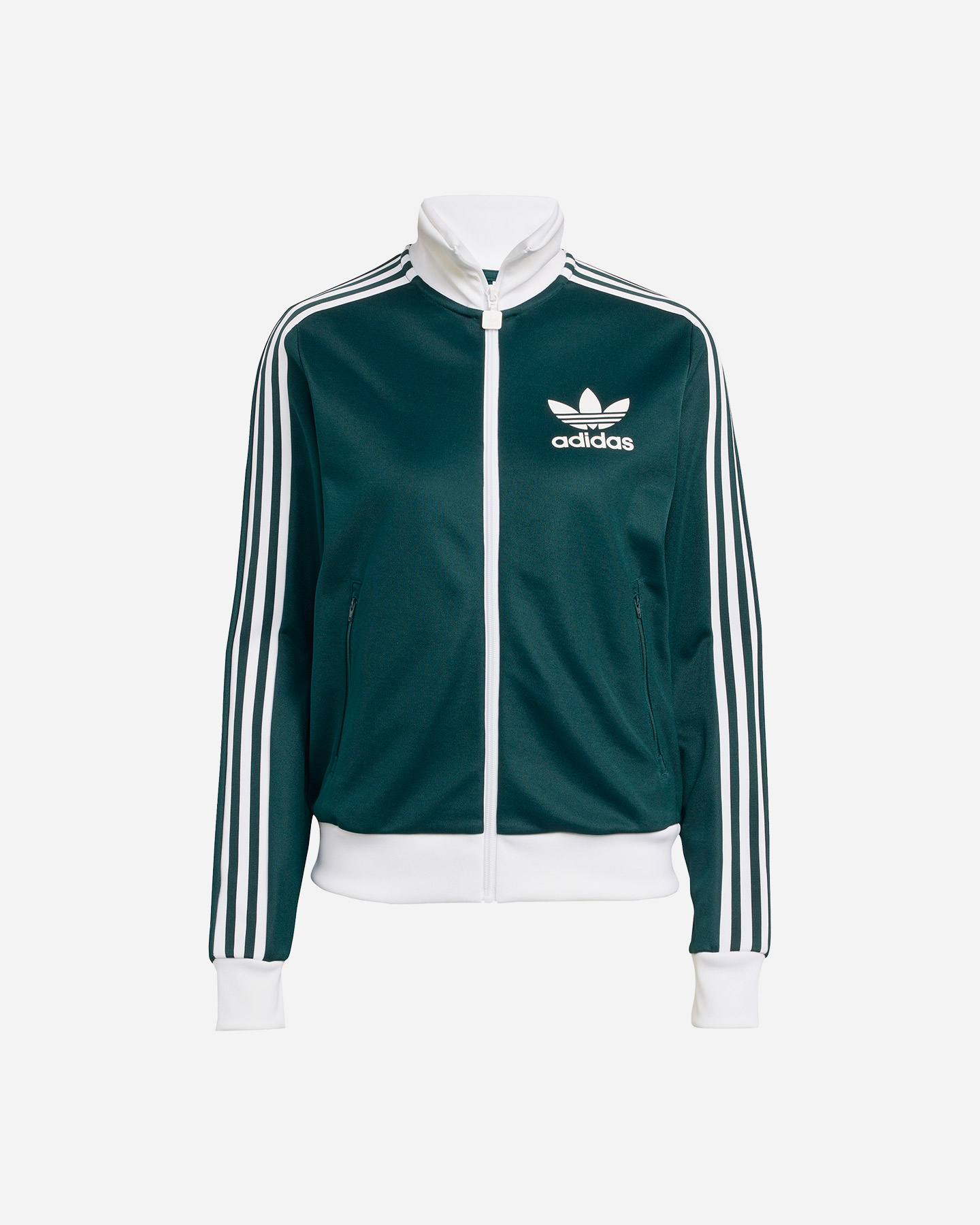 Felpa ADIDAS CLASSIC W - Verde - 0 | Cisalfa Sport