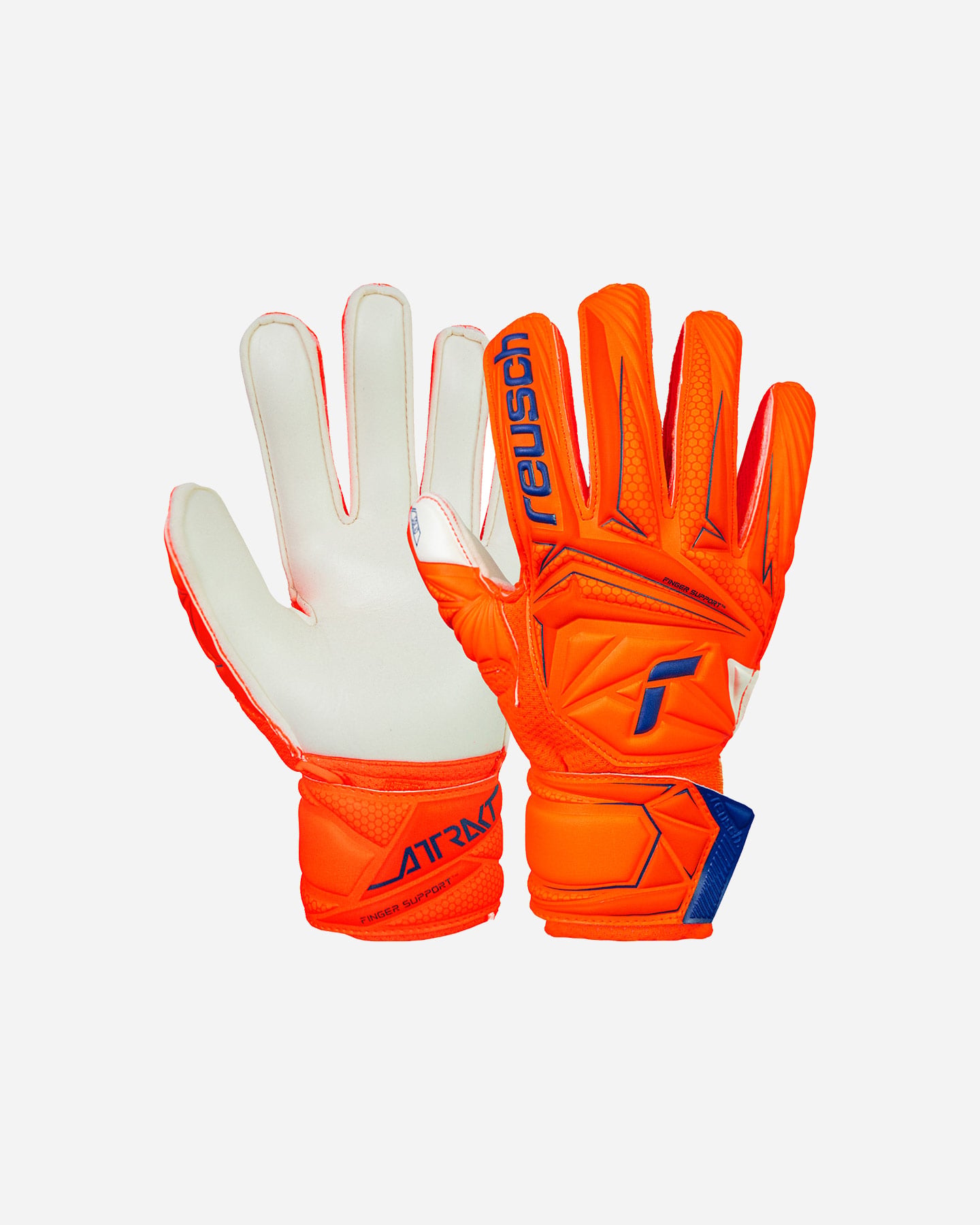 Guanti portiere REUSCH ATTRAKT SOLID FINGER SUPPORT JR - Color mix - 0 | Cisalfa Sport