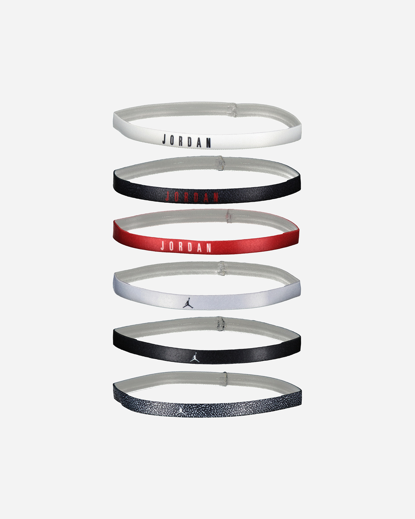 Accessorio palestra NIKE JORDAN HEADBANDS 6PZ  - 0 | Cisalfa Sport