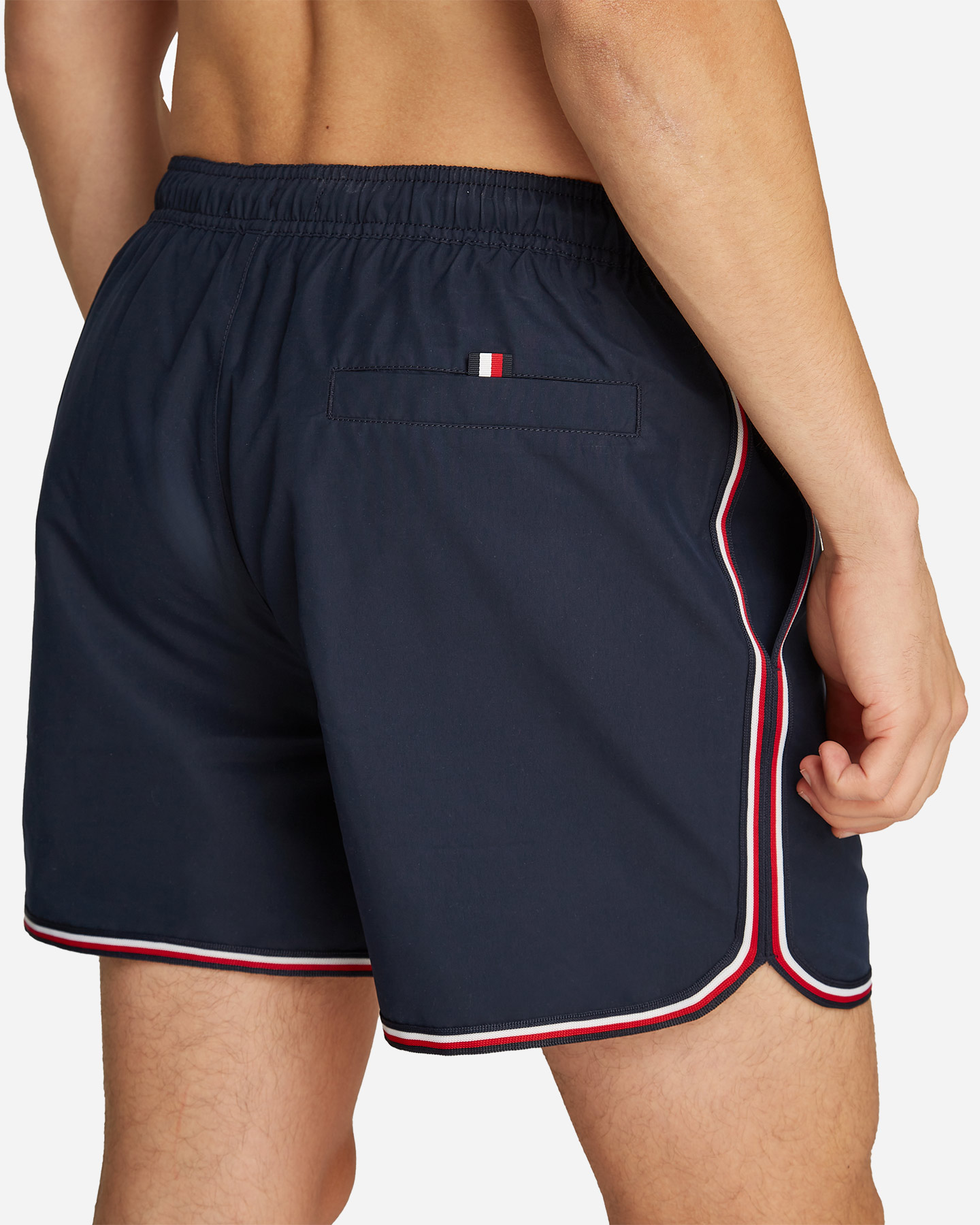 Boxer mare TOMMY HILFIGER BOXER BORDATO DOPPIA BANDA M - Blu - 4 | Cisalfa Sport