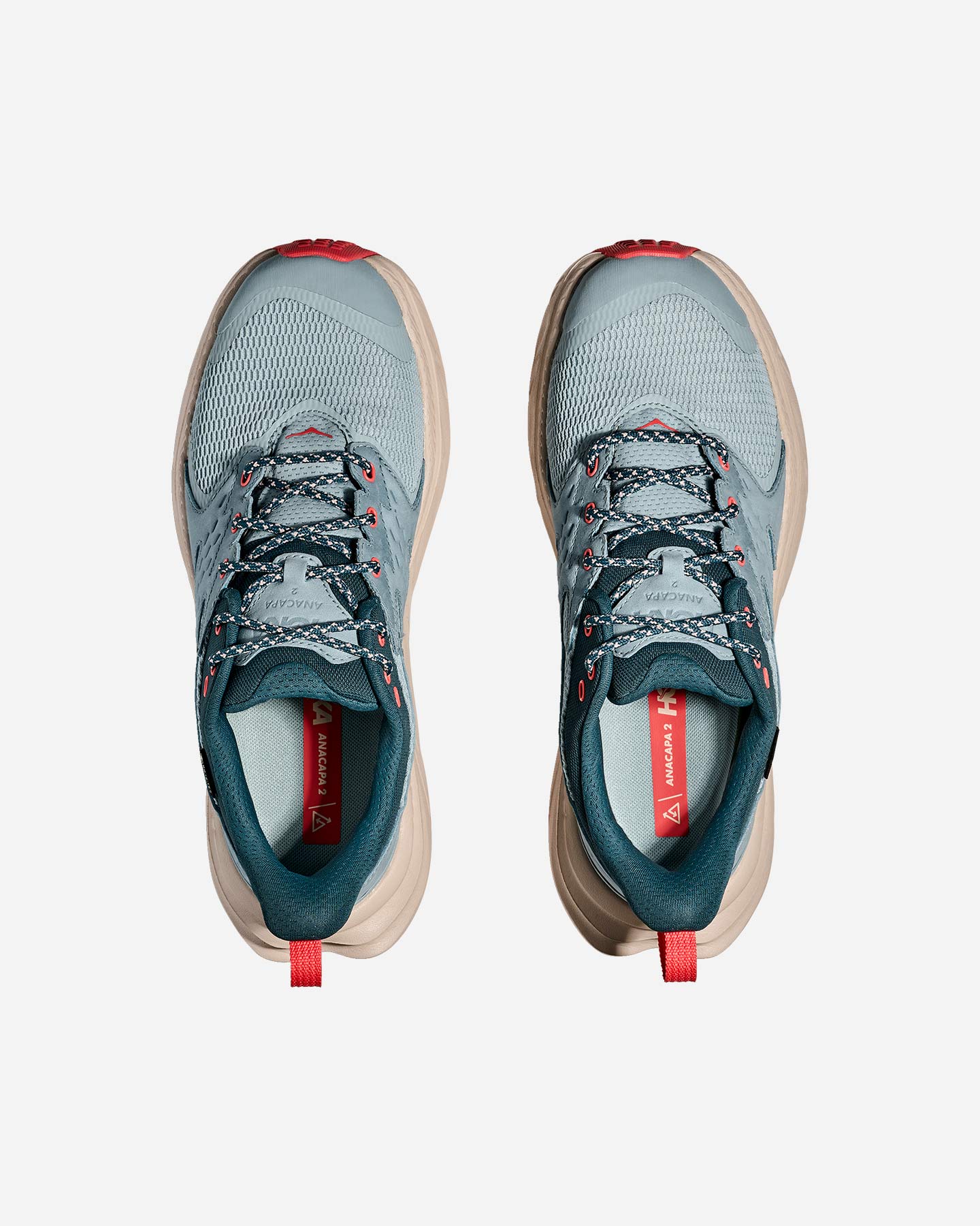 Scarpe trail HOKA ANACAPA 2 LOW GTX W - Azzurro - 3 | Cisalfa Sport