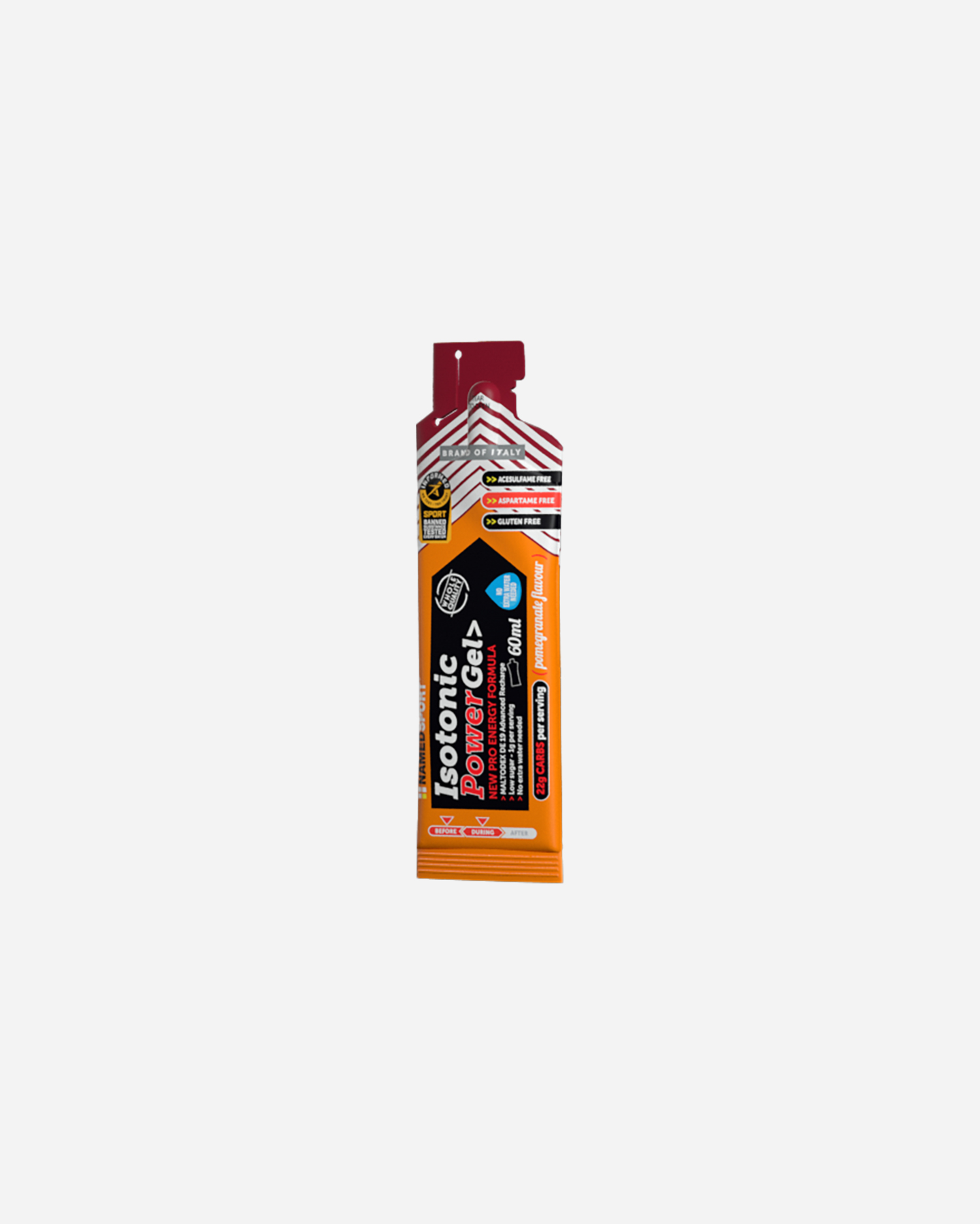 Energetico NAMED SPORT ISOTONIC POWER GEL POMEGRANATE 60ML  - Color mix - 0 | Cisalfa Sport