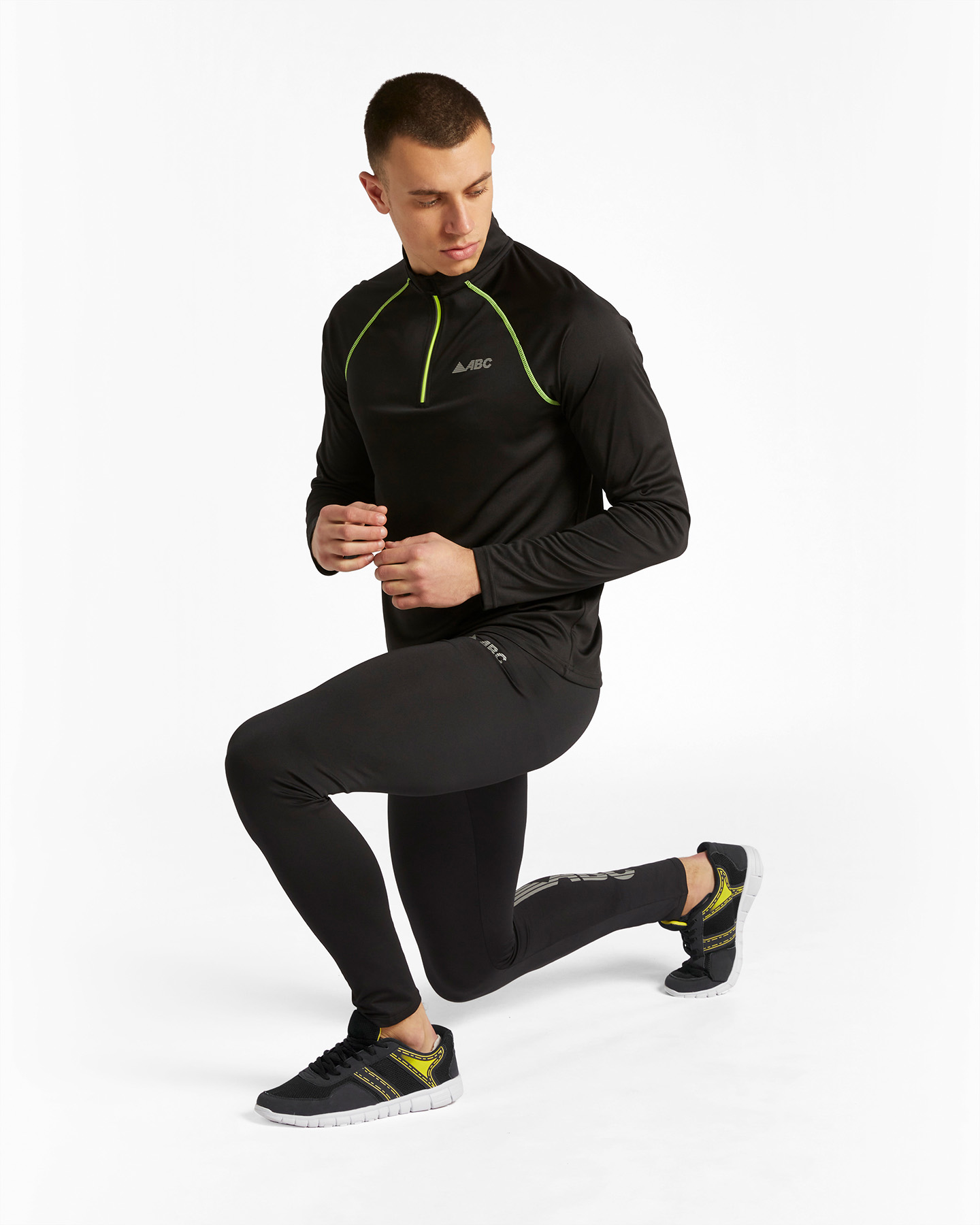 Maglia running ABC RUN LOVER M - Nero - 1 | Cisalfa Sport