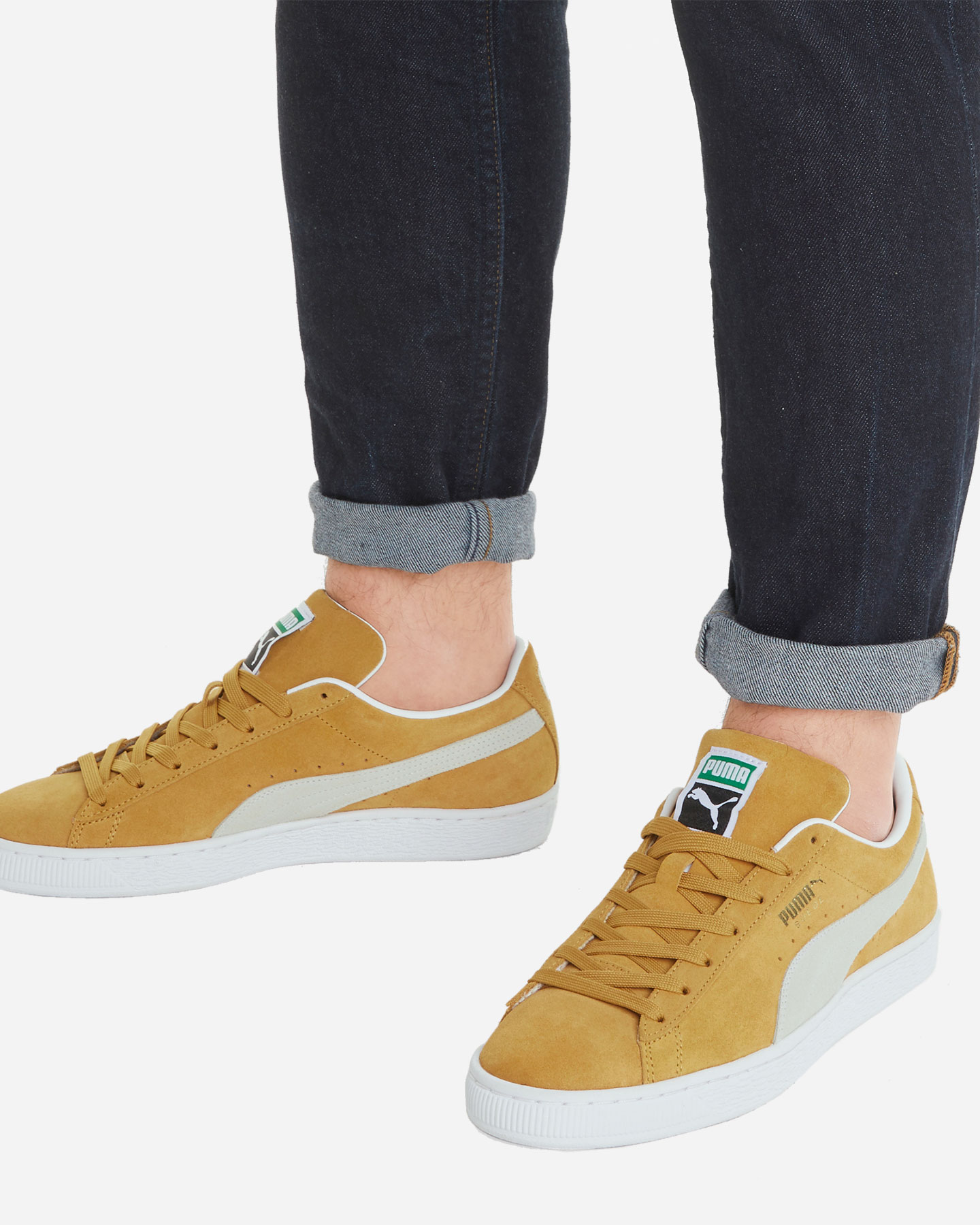 Scarpe sneakers PUMA SUEDE CLASSIC XXI M - Giallo - 5 | Cisalfa Sport