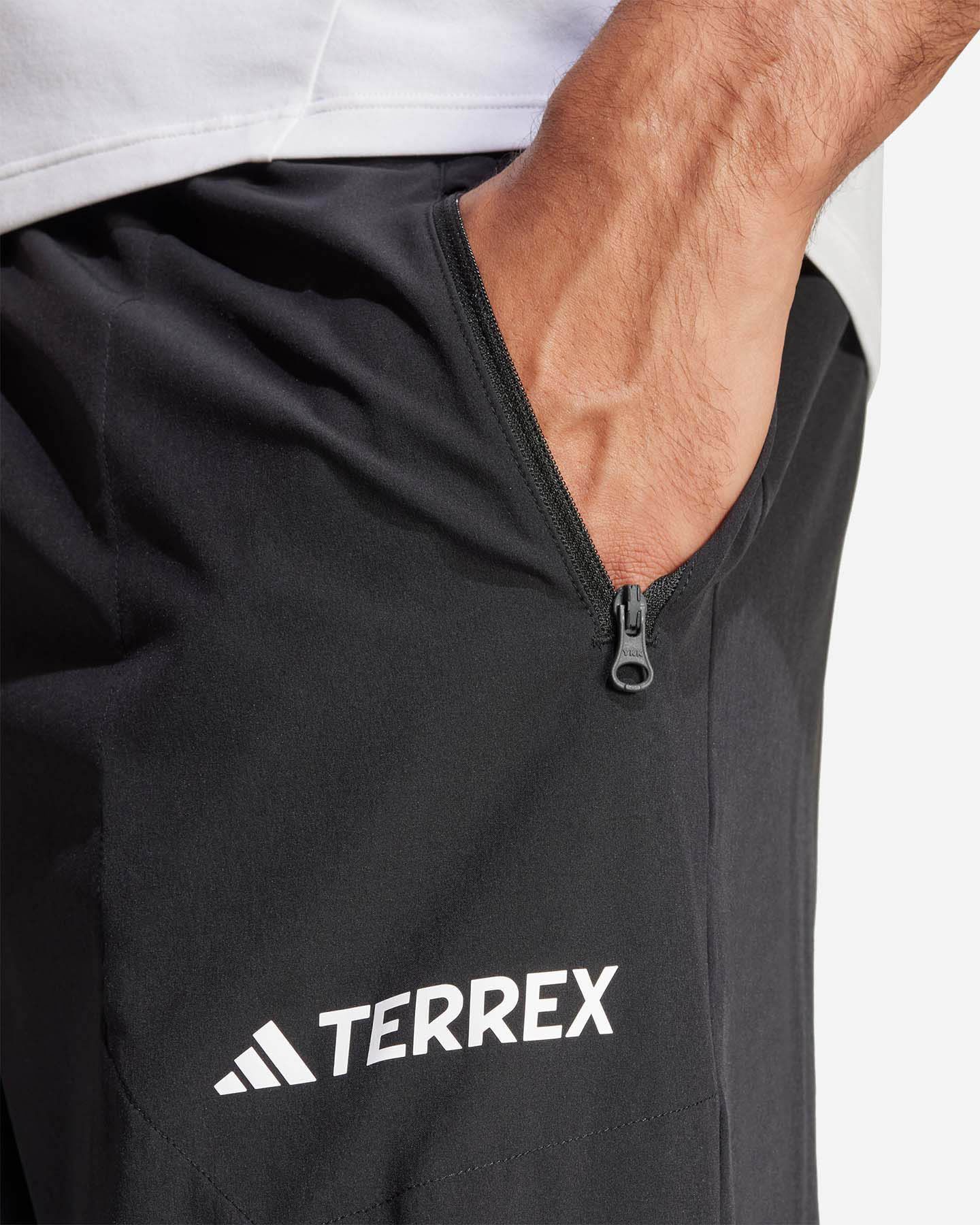 Pantalone outdoor ADIDAS MT ESSENTIAL M - Nero - 5 | Cisalfa Sport