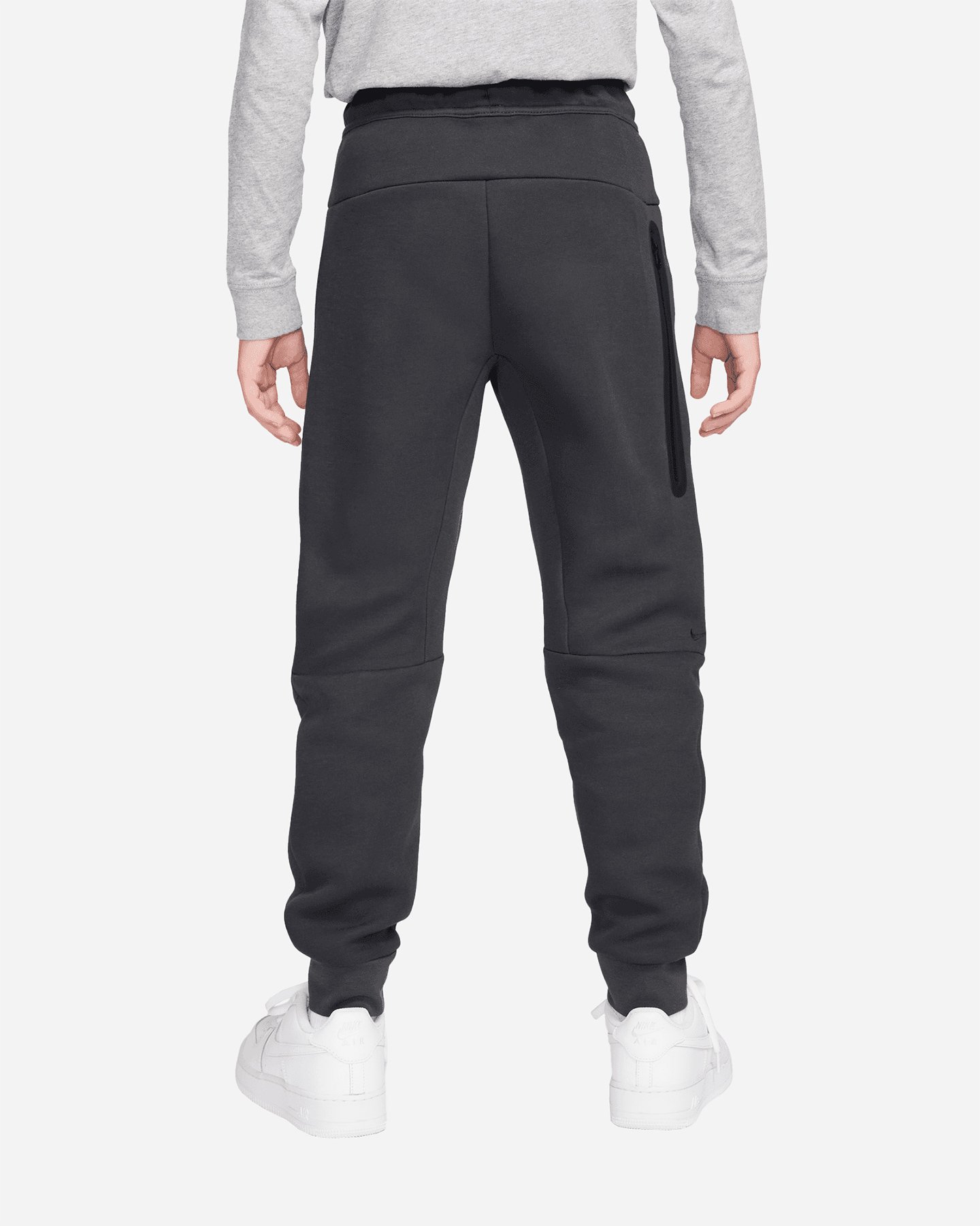 Pantalone NIKE TECH FLEECE 2 JR - Grigio - 1 | Cisalfa Sport