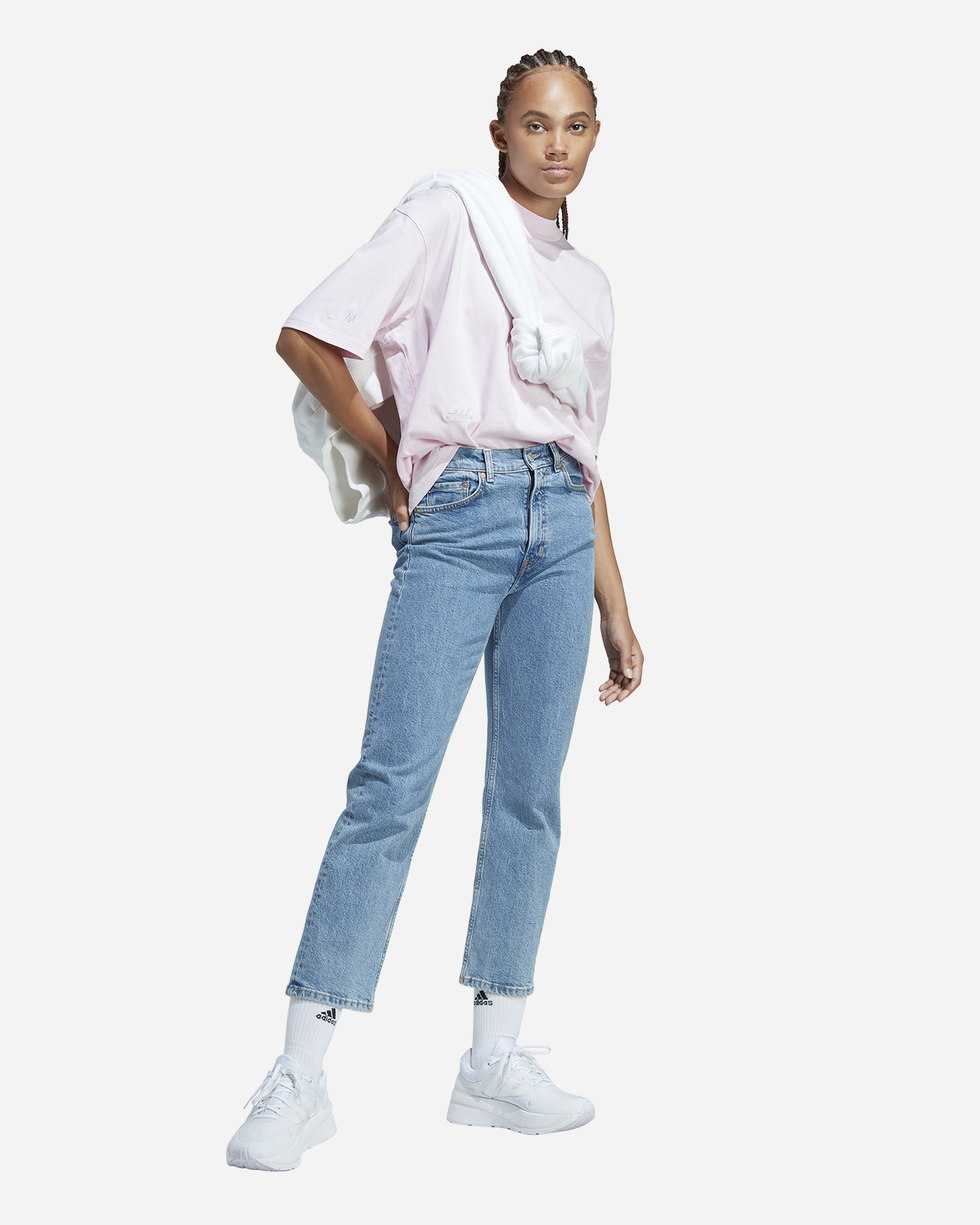 T-shirt ADIDAS ALL OVER W - Rosa - 5 | Cisalfa Sport